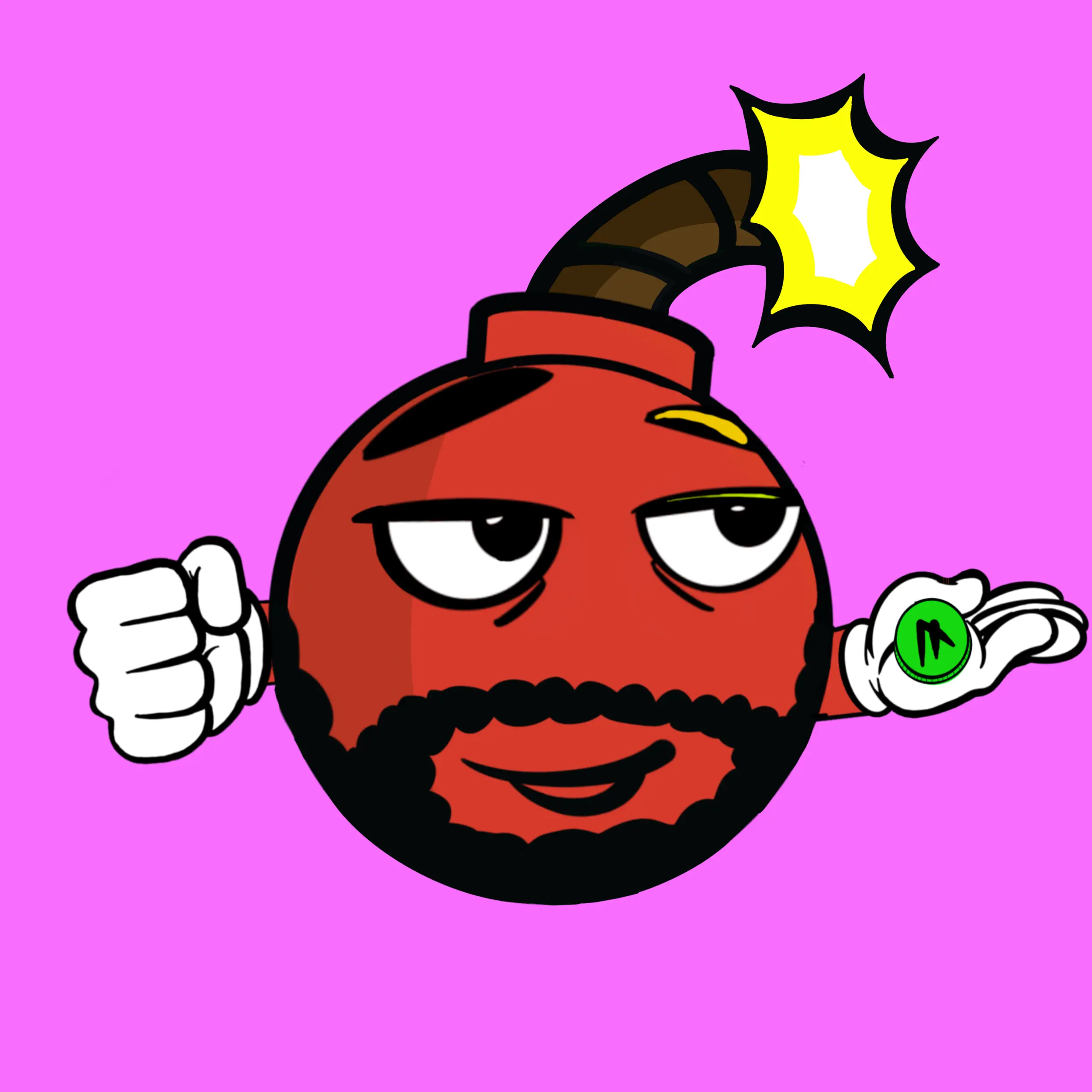 Crypto Bomber Krew #2081 NFT on Algorand