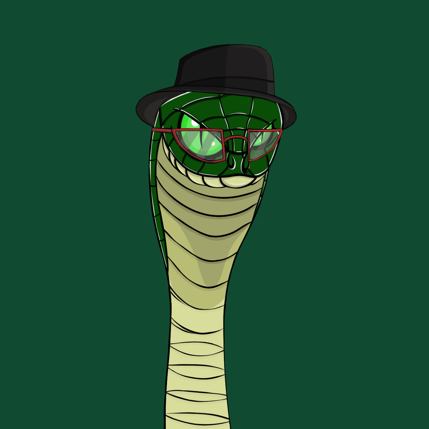 The Snake Cartel #593 NFT on Algorand