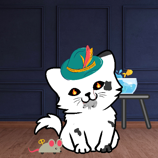 Happy Hoomens Cat#0541 NFT on Algorand