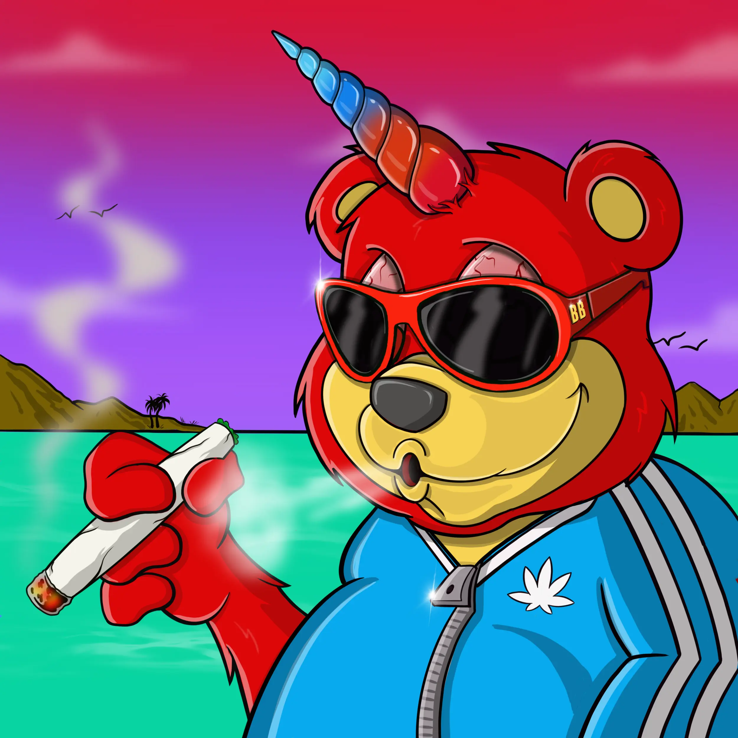 Burnin Bears #562 NFT on Algorand