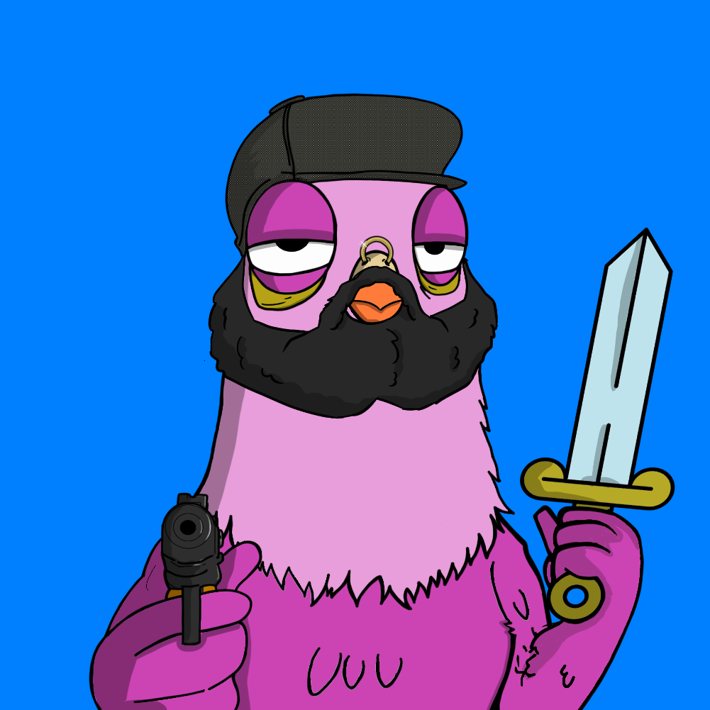 Ghetto Pigeons #0493 NFT on Algorand