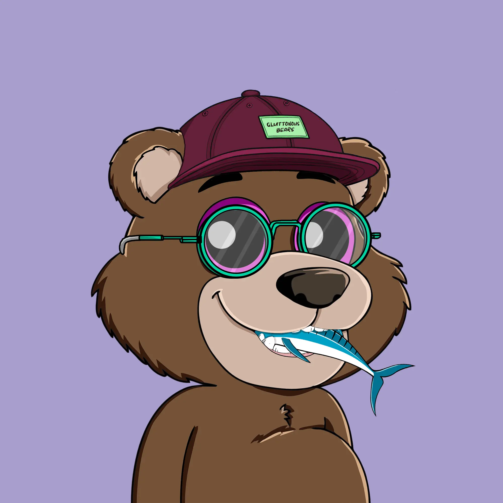 Gluttonous Bears #78 NFT on Algorand