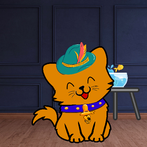 Happy Hoomens Cat#0385 NFT on Algorand