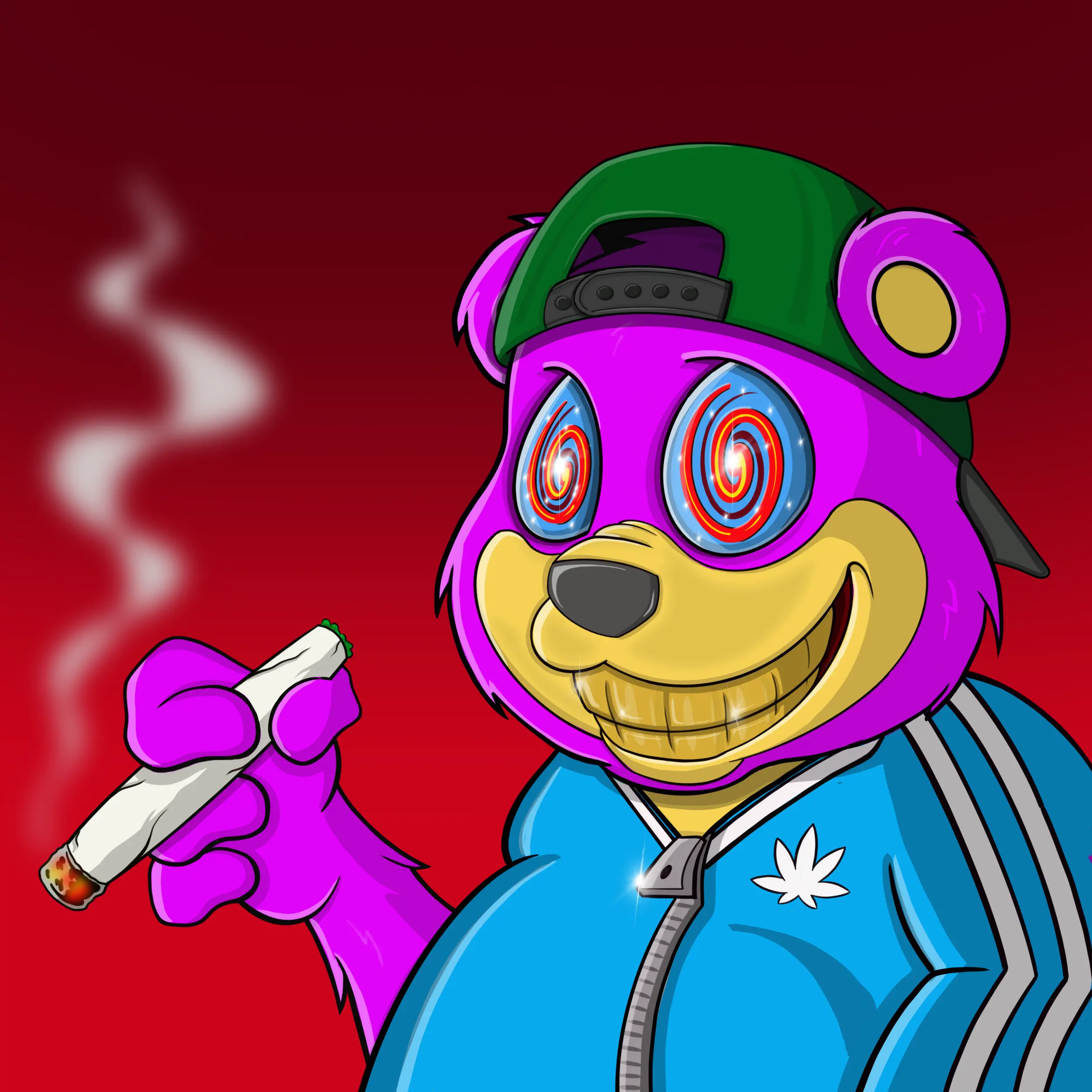 Burnin Bears #1648 NFT on Algorand