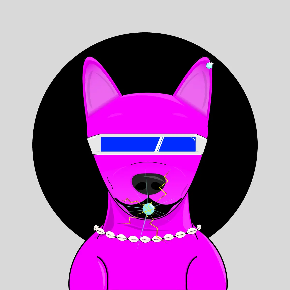 Bork Borks #1400 NFT on Algorand