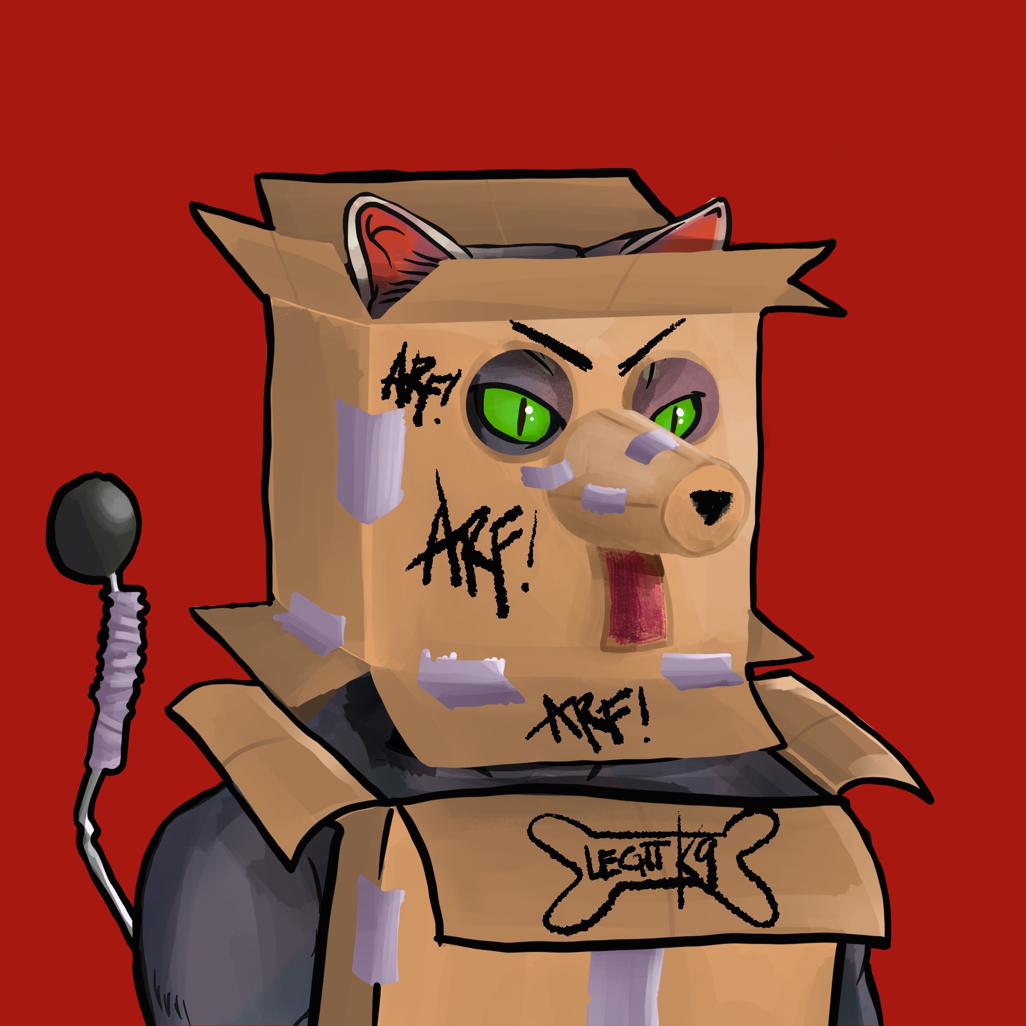 (Dog) Dope Cat#42 NFT on Algorand