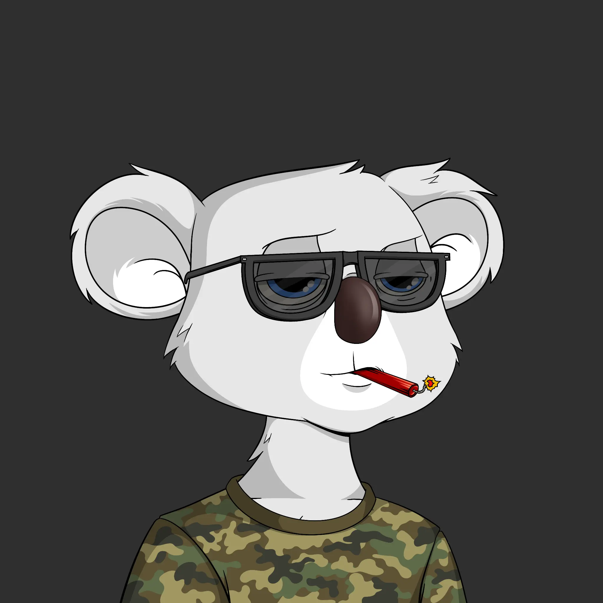 Bad Koala Society #1175 NFT on Algorand