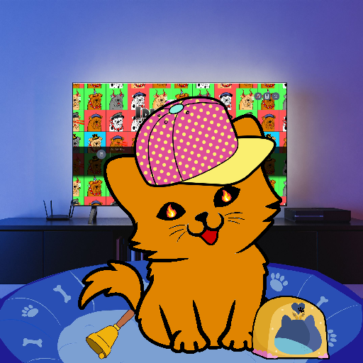 Happy Hoomens Cat#0331 NFT on Algorand