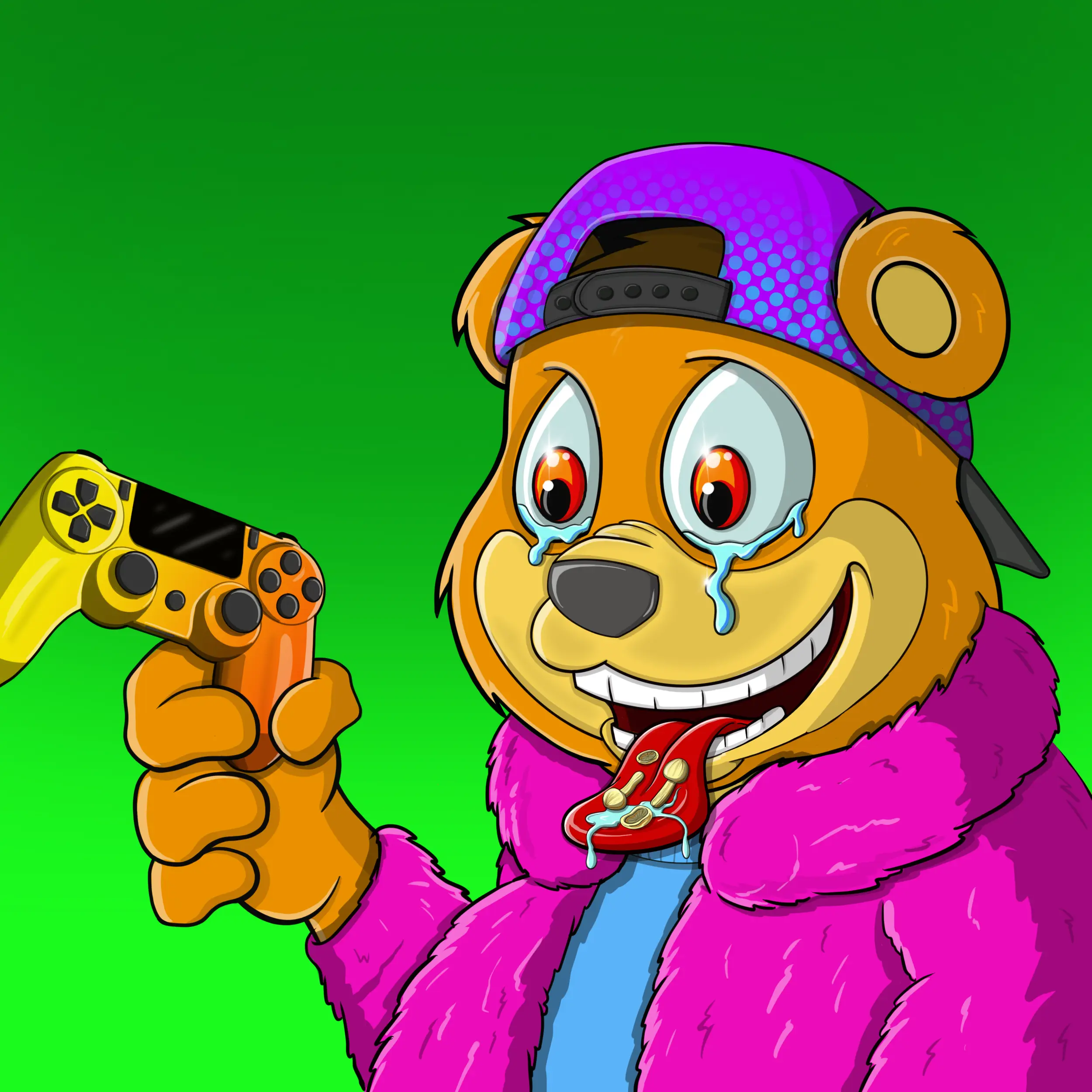 Burnin Bears #429 NFT on Algorand