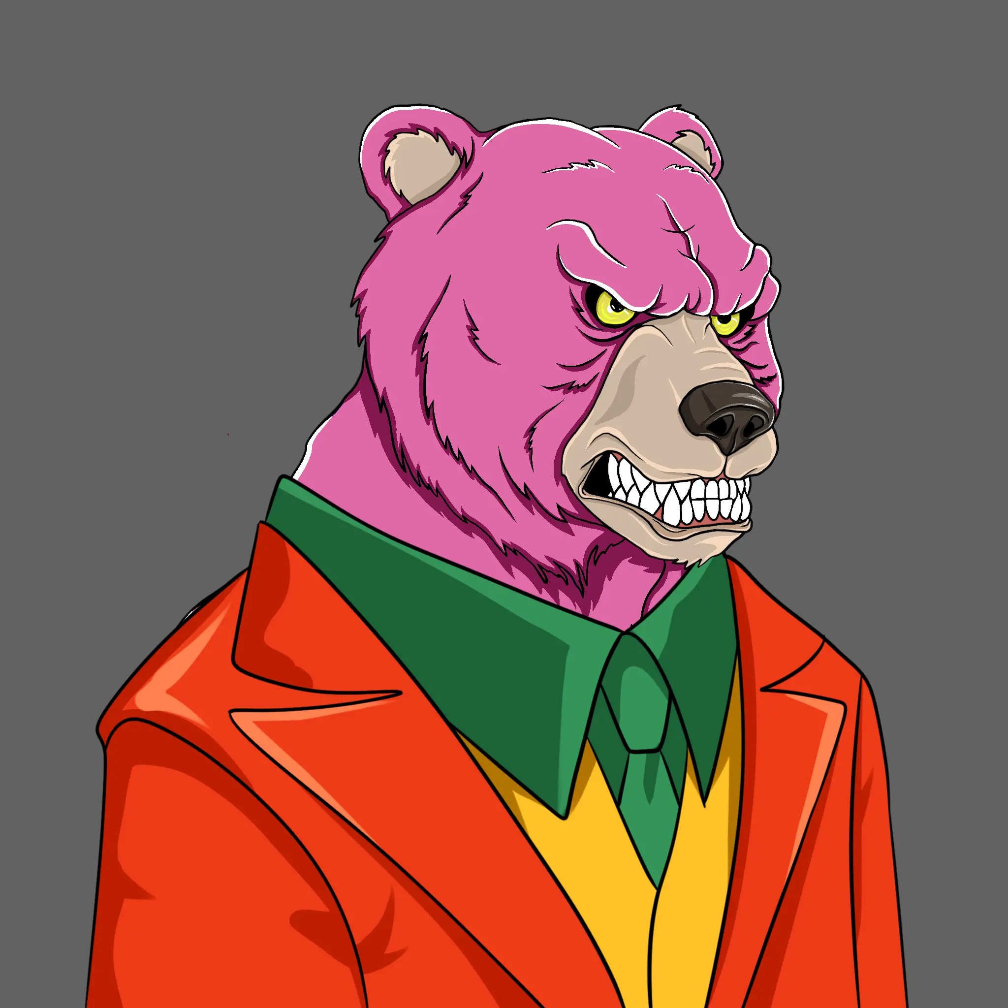 Mad Bears #2254 NFT on Algorand