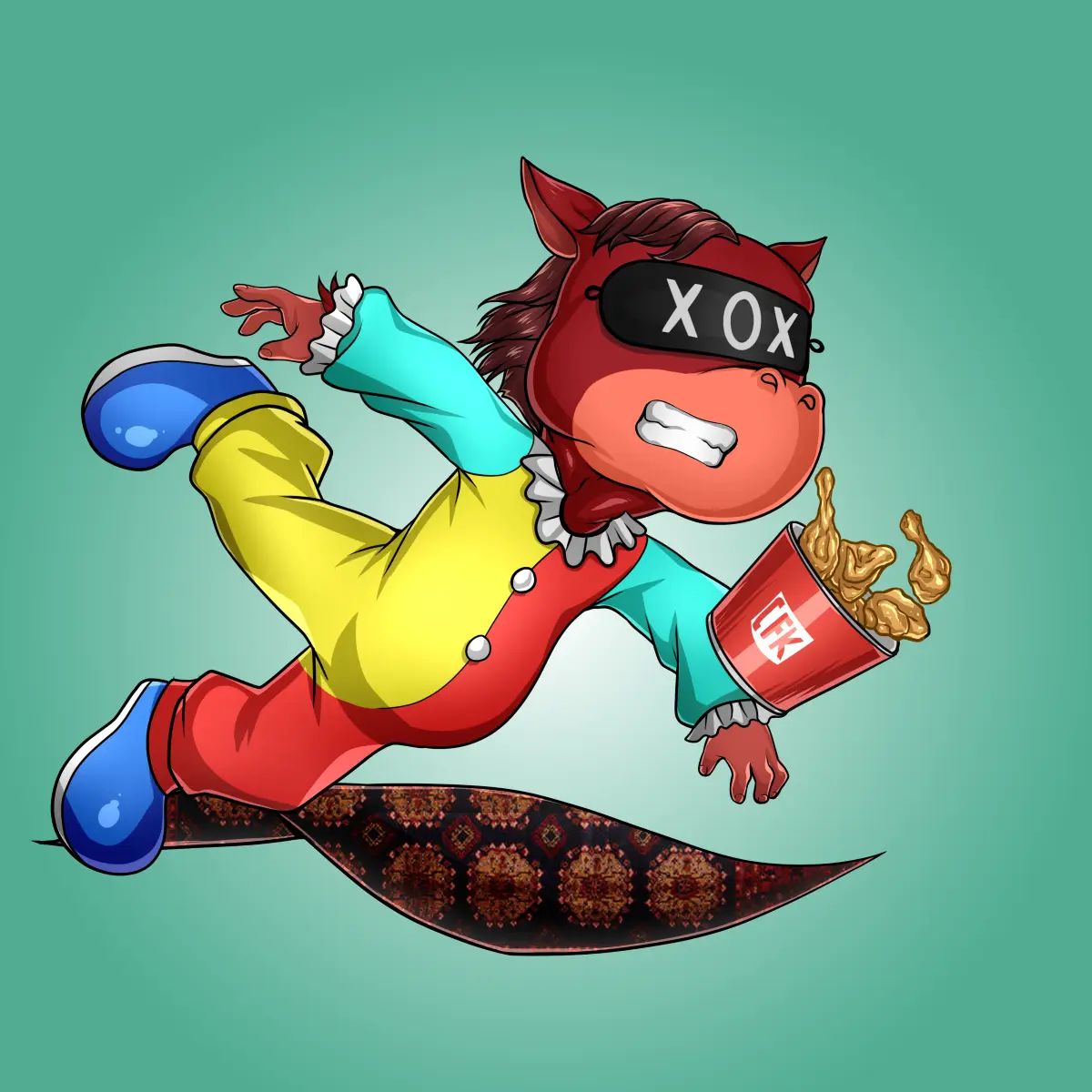 Rug Friends  #1323 NFT on Algorand