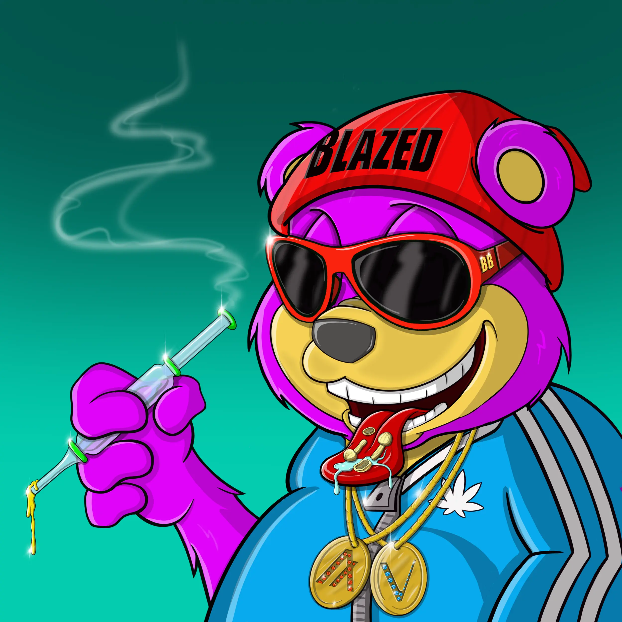 Burnin Bears #1384 NFT on Algorand