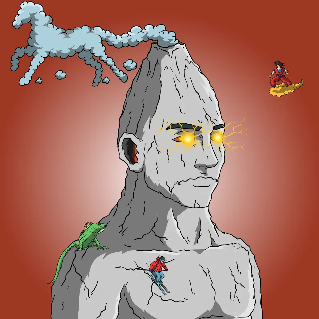 Volcano Boyz #1866 NFT on Algorand