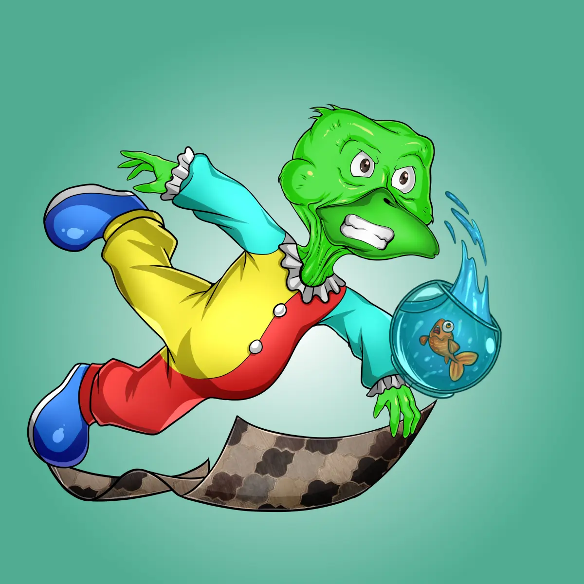 Rug Friends  #4162 NFT on Algorand