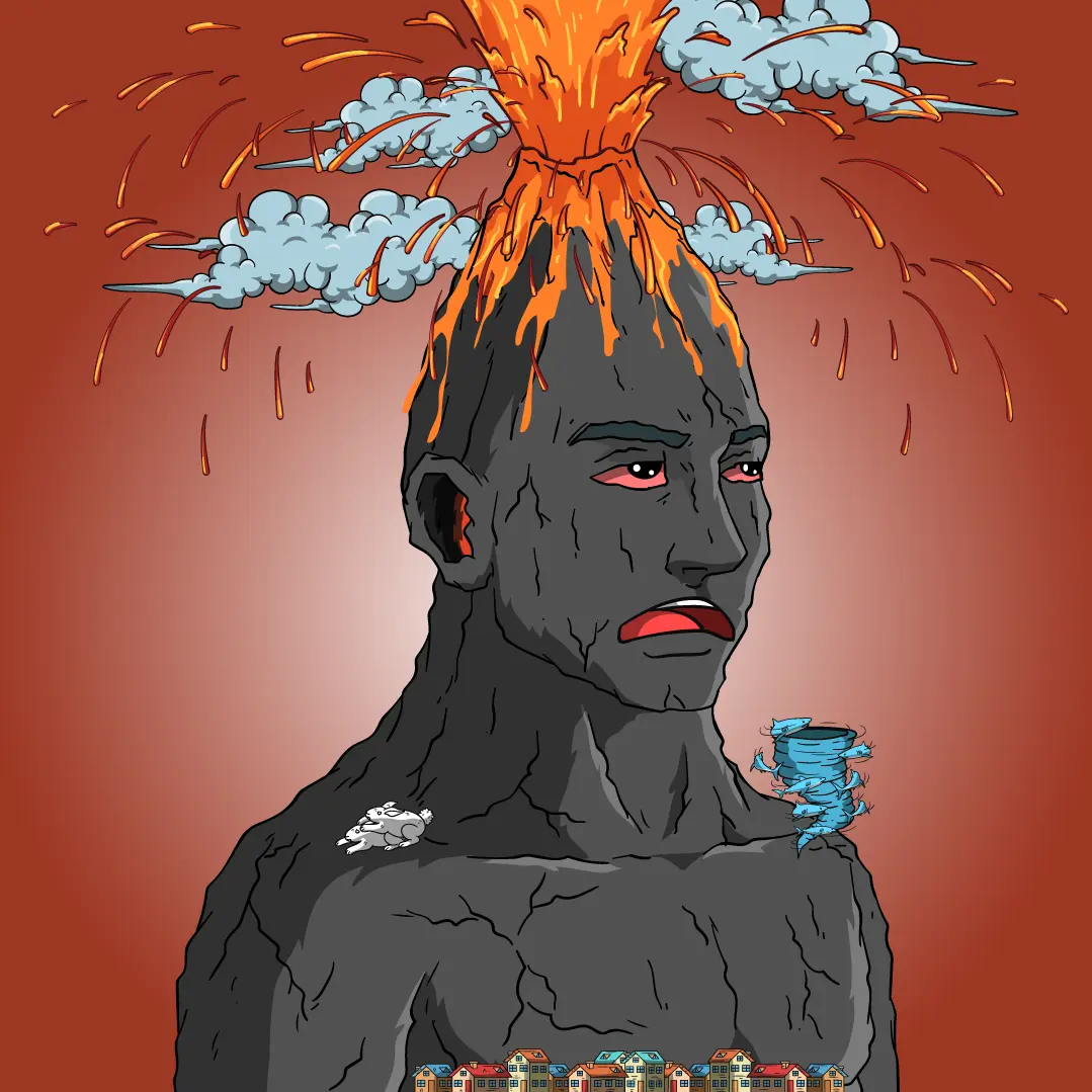 Volcano Boyz #1468 NFT on Algorand