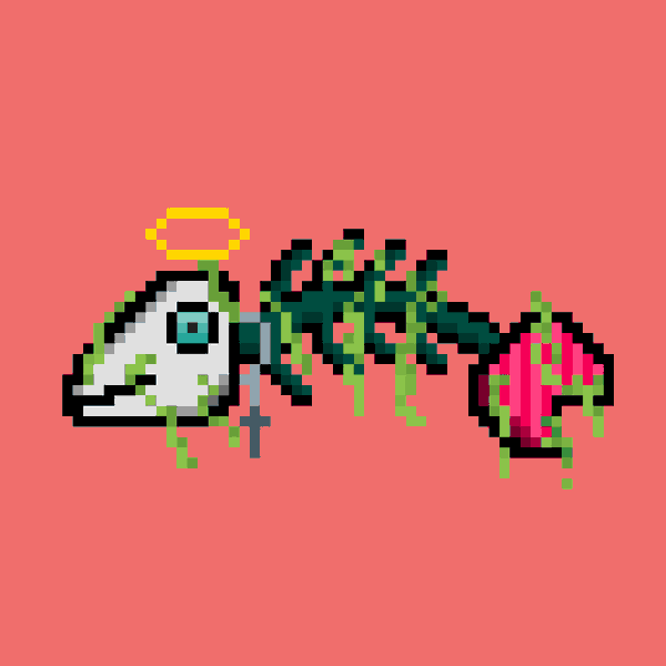 An image of 8-Bit BoneFish #40