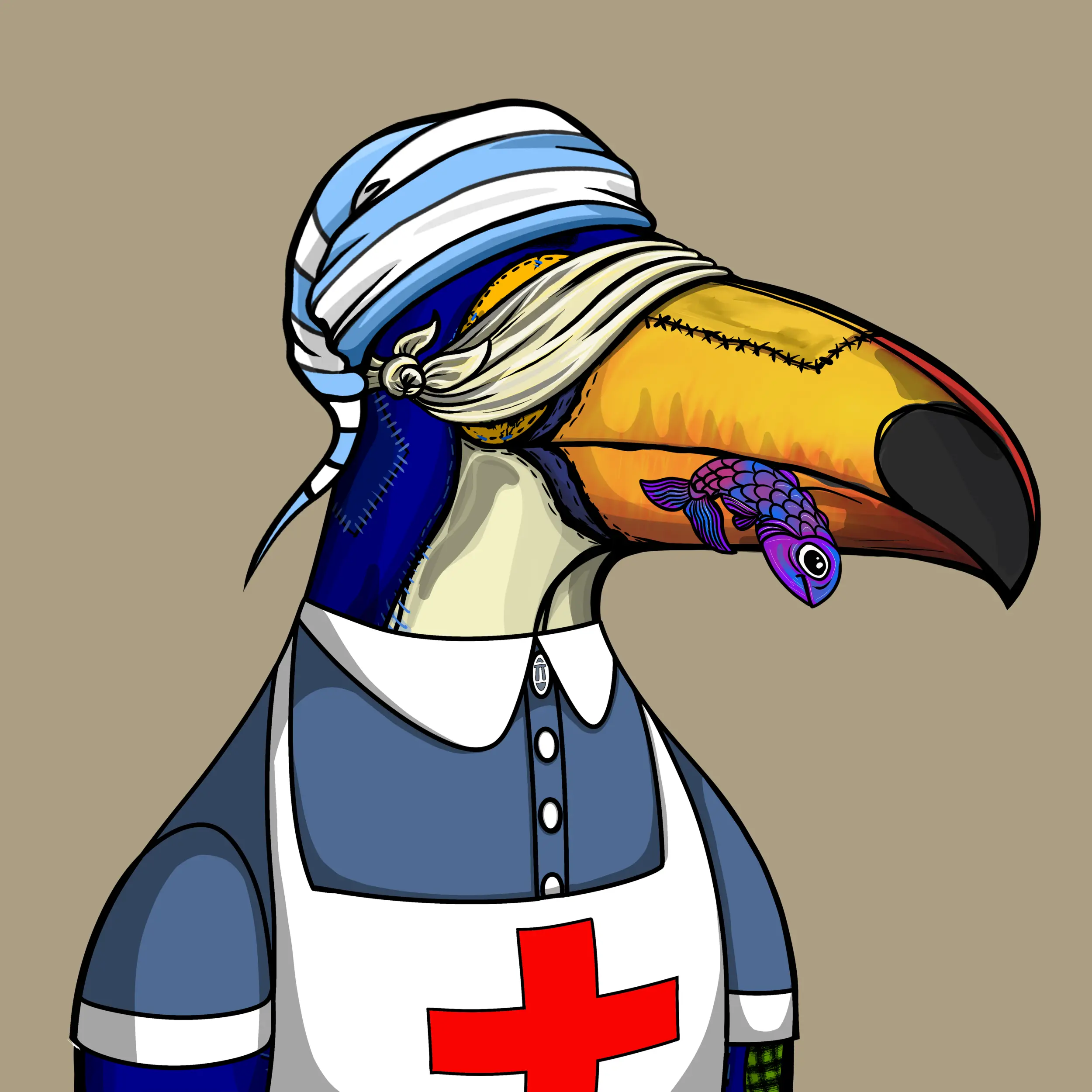 Tucan Tribe #5412 NFT on Algorand