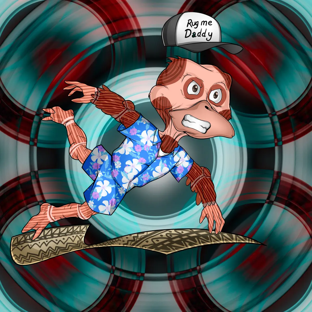 Rug Friends  #6915 NFT on Algorand