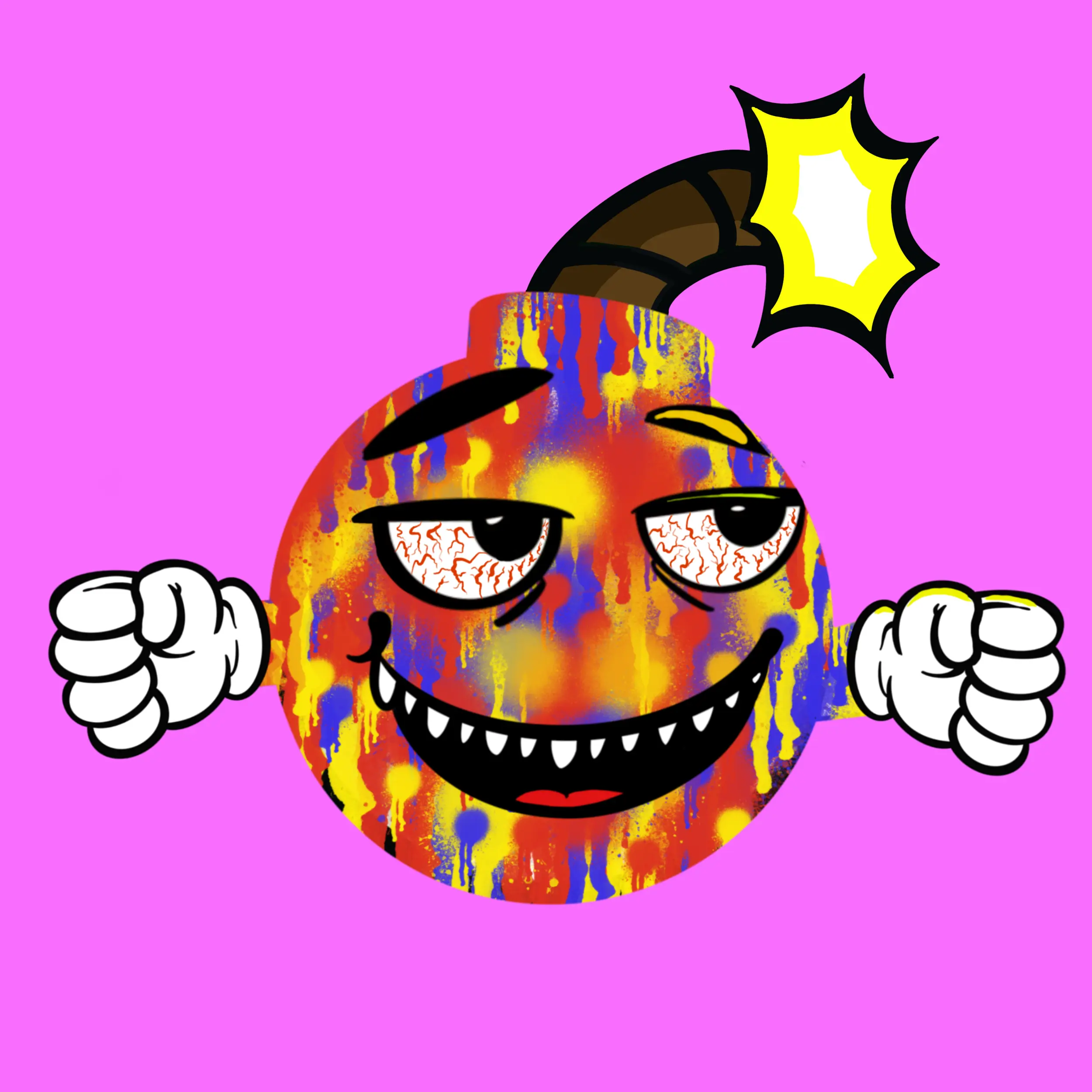 Crypto Bomber Krew #1305 NFT on Algorand
