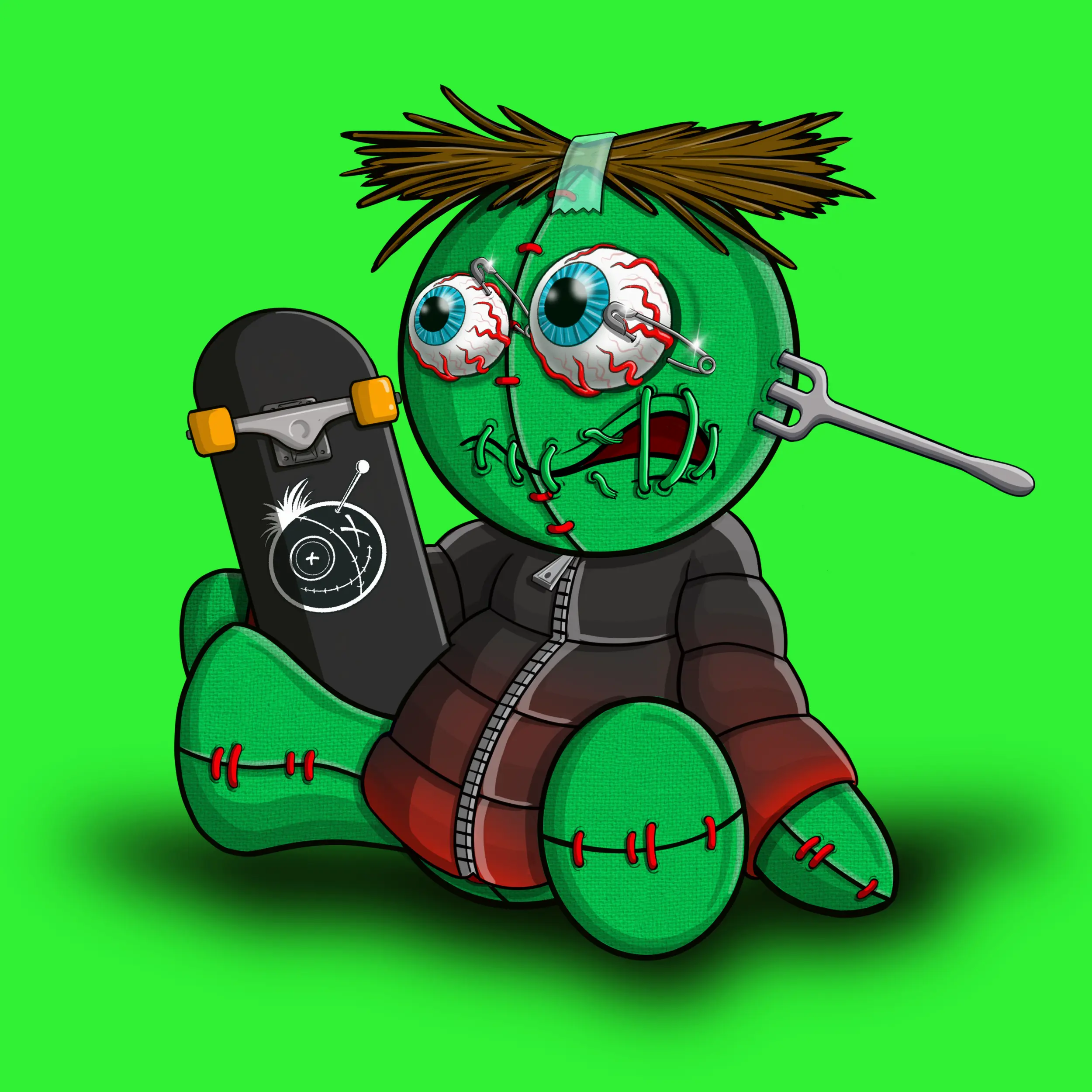 Trippy Stitch #124 NFT on Algorand