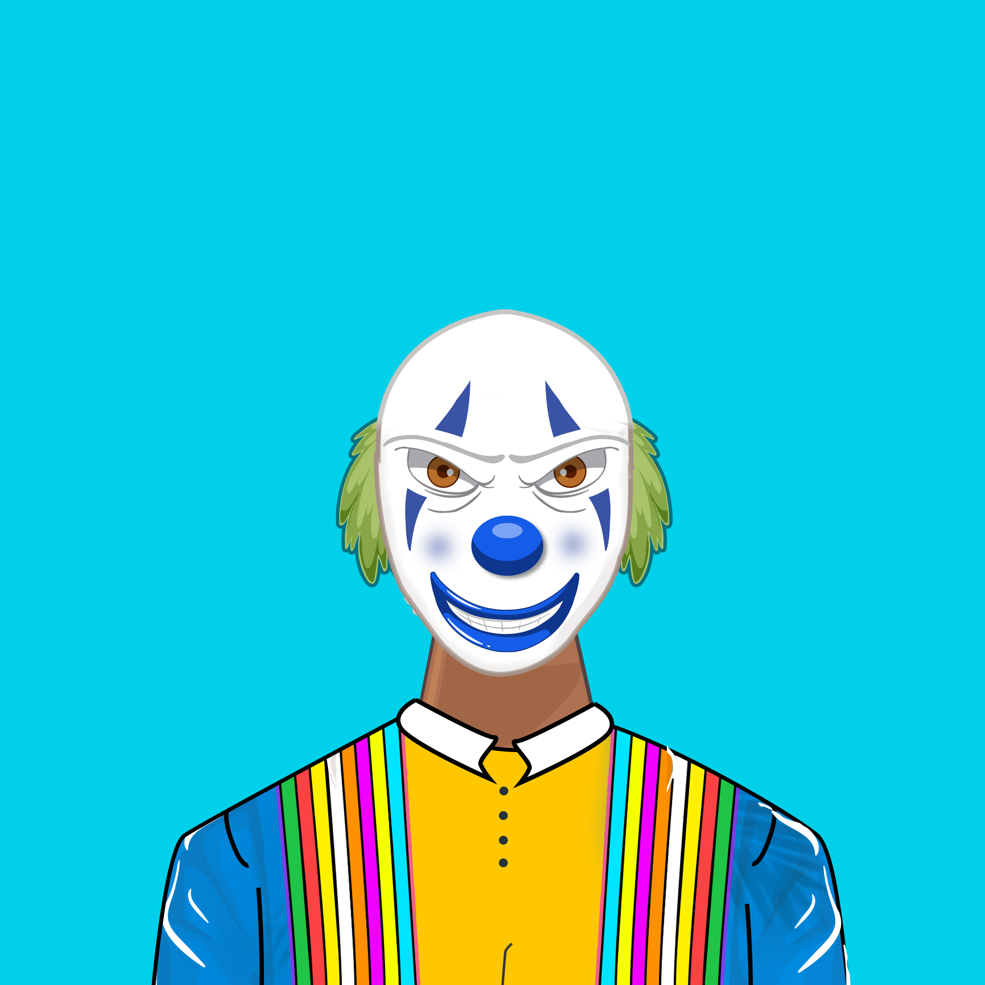 Happy Clowns #166 NFT on Algorand