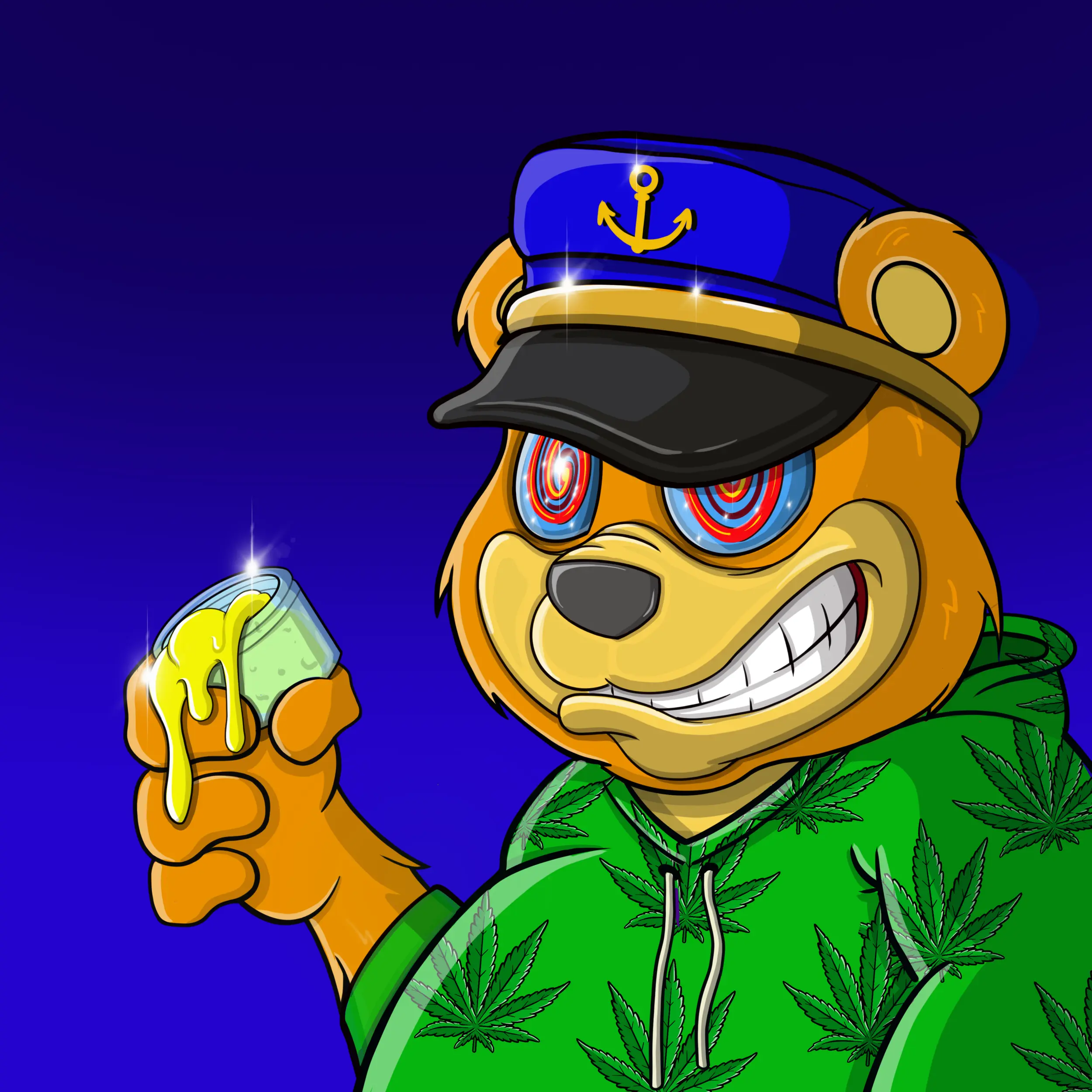 Burnin Bears #1892 NFT on Algorand