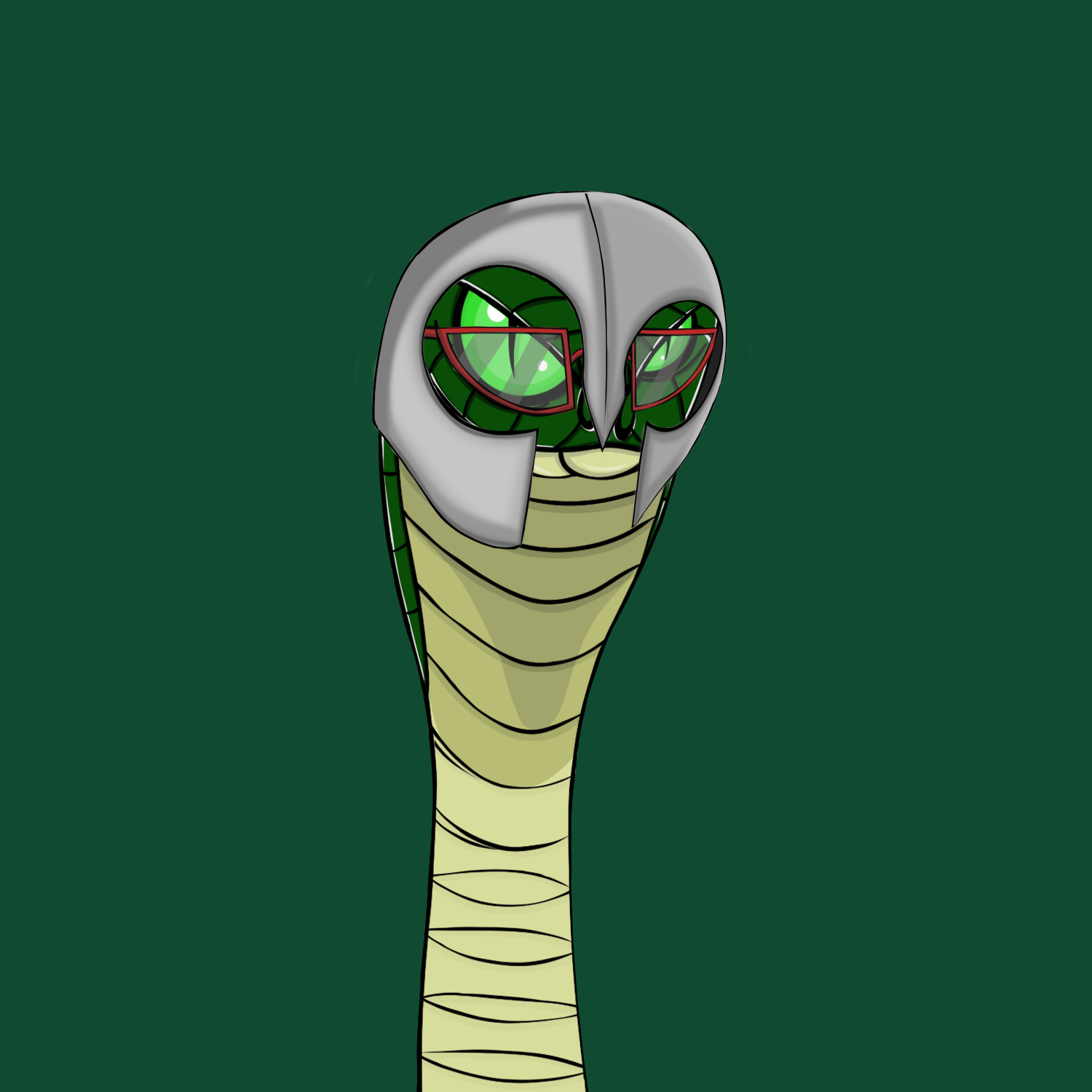 The Snake Cartel #136 NFT on Algorand