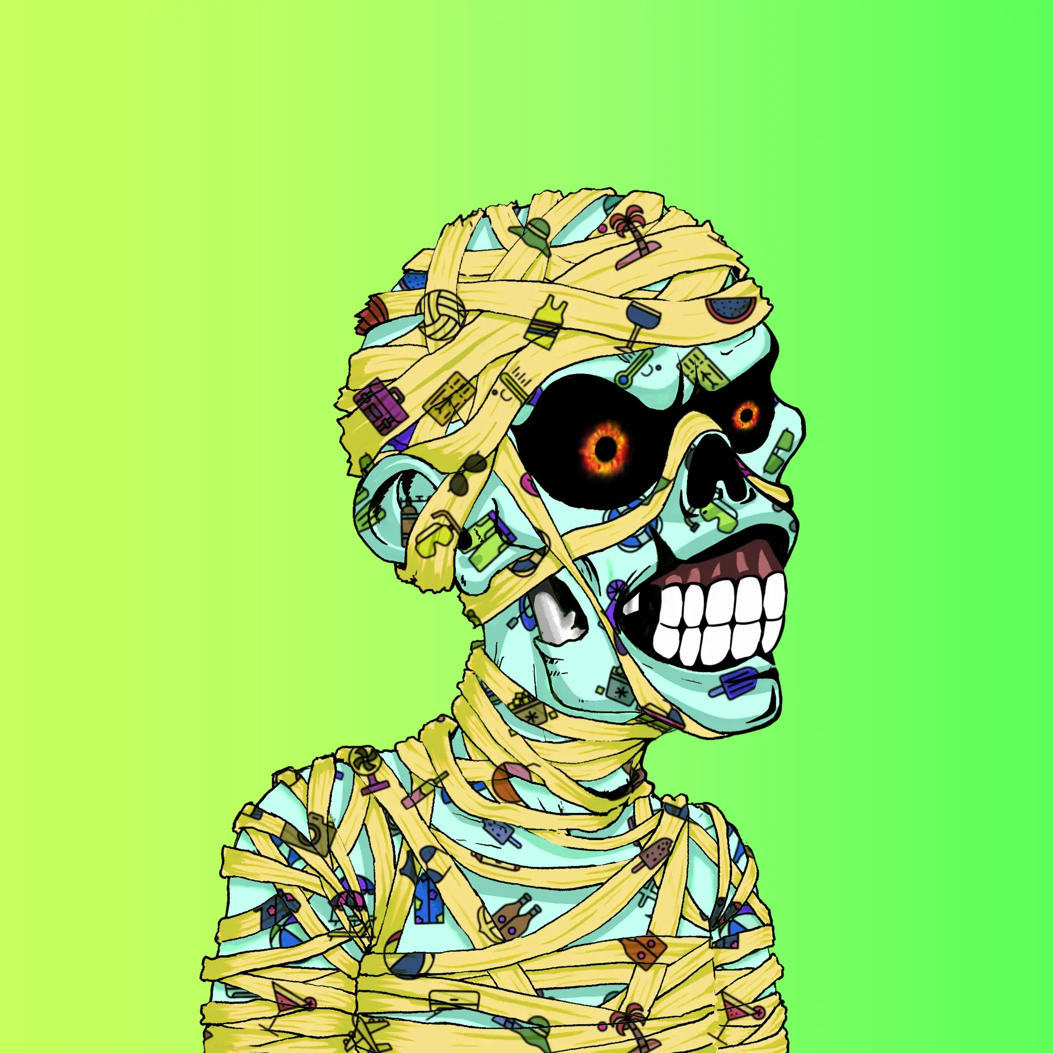 Algo Mummy #1085 NFT on Algorand