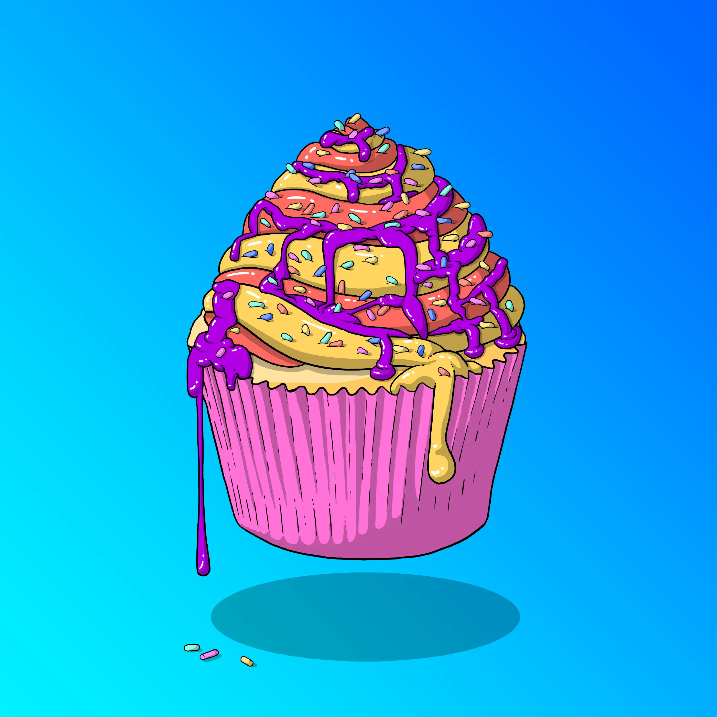 Cupcakes #89 NFT on Algorand