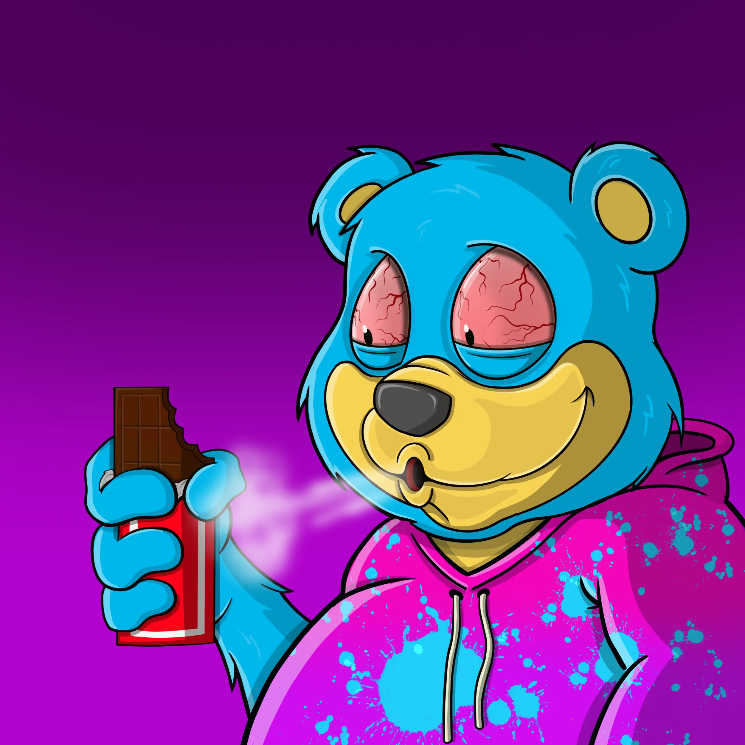 Burnin Bears #472 NFT on Algorand