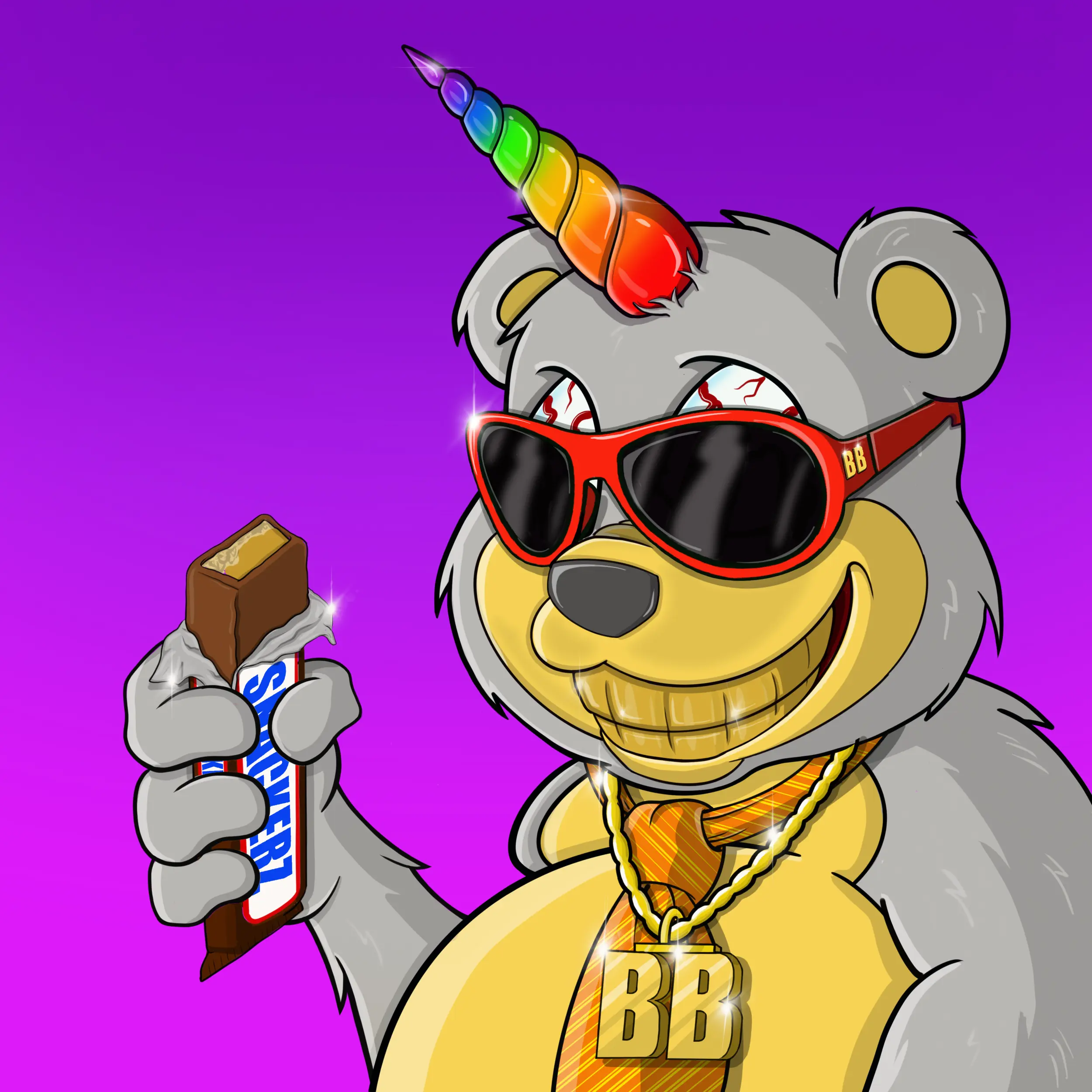 Burnin Bears #1549 NFT on Algorand