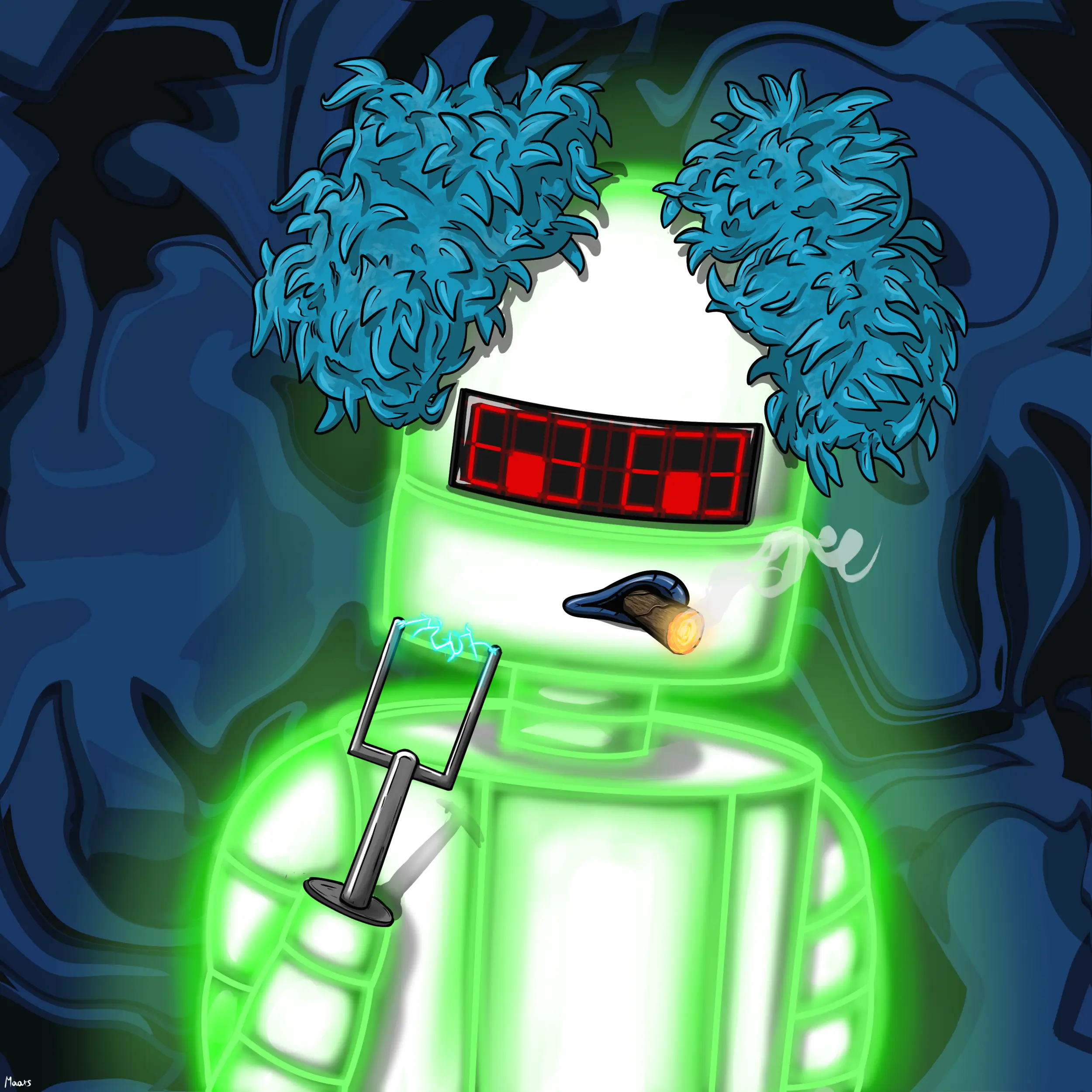 Mental Marvin #551 NFT on Algorand