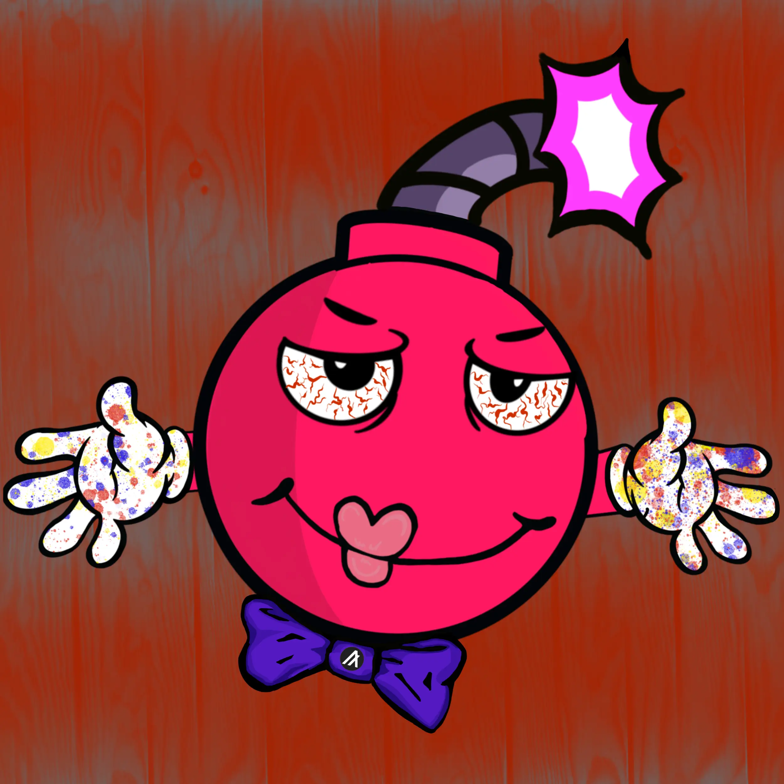 Crypto Bomber Krew #1308 NFT on Algorand