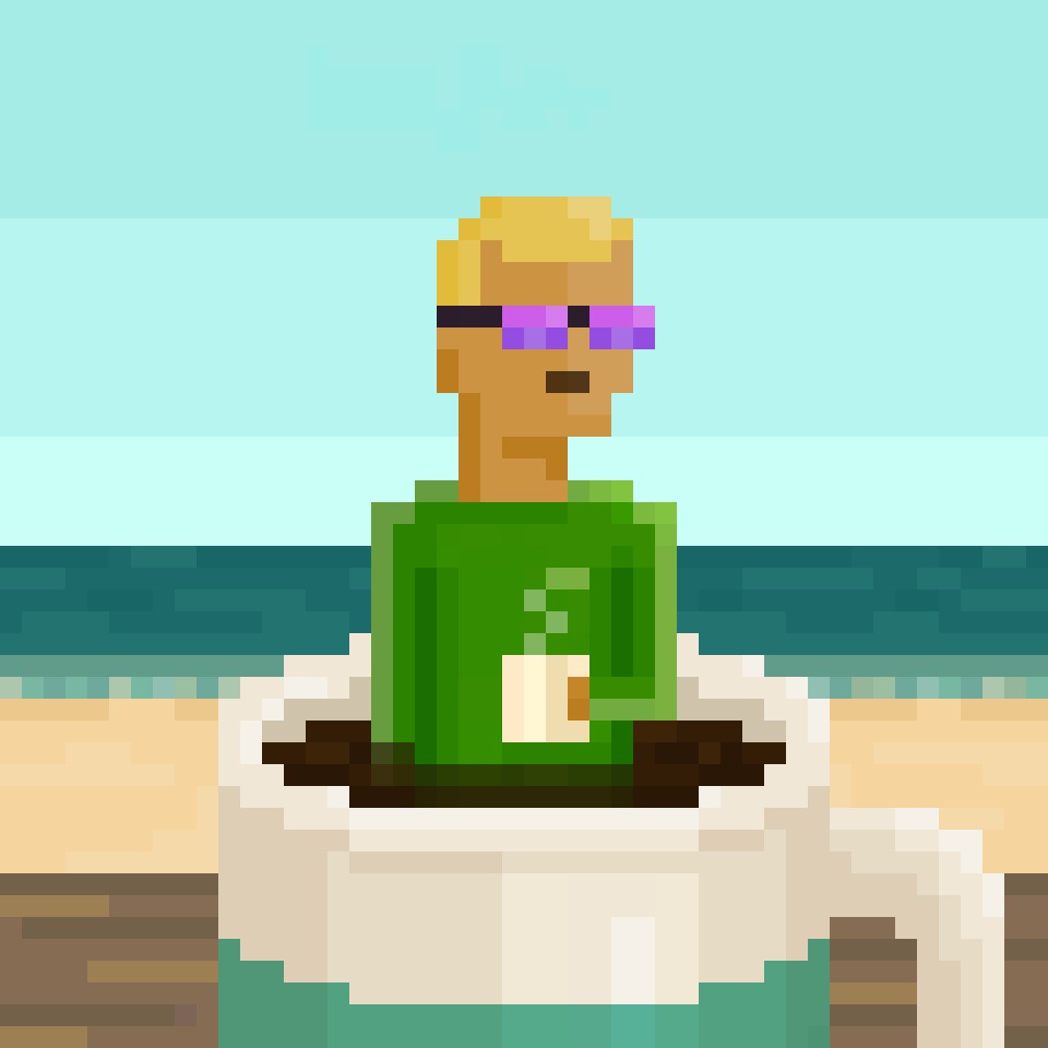 CoffeeBits Bather #0193 NFT on Algorand