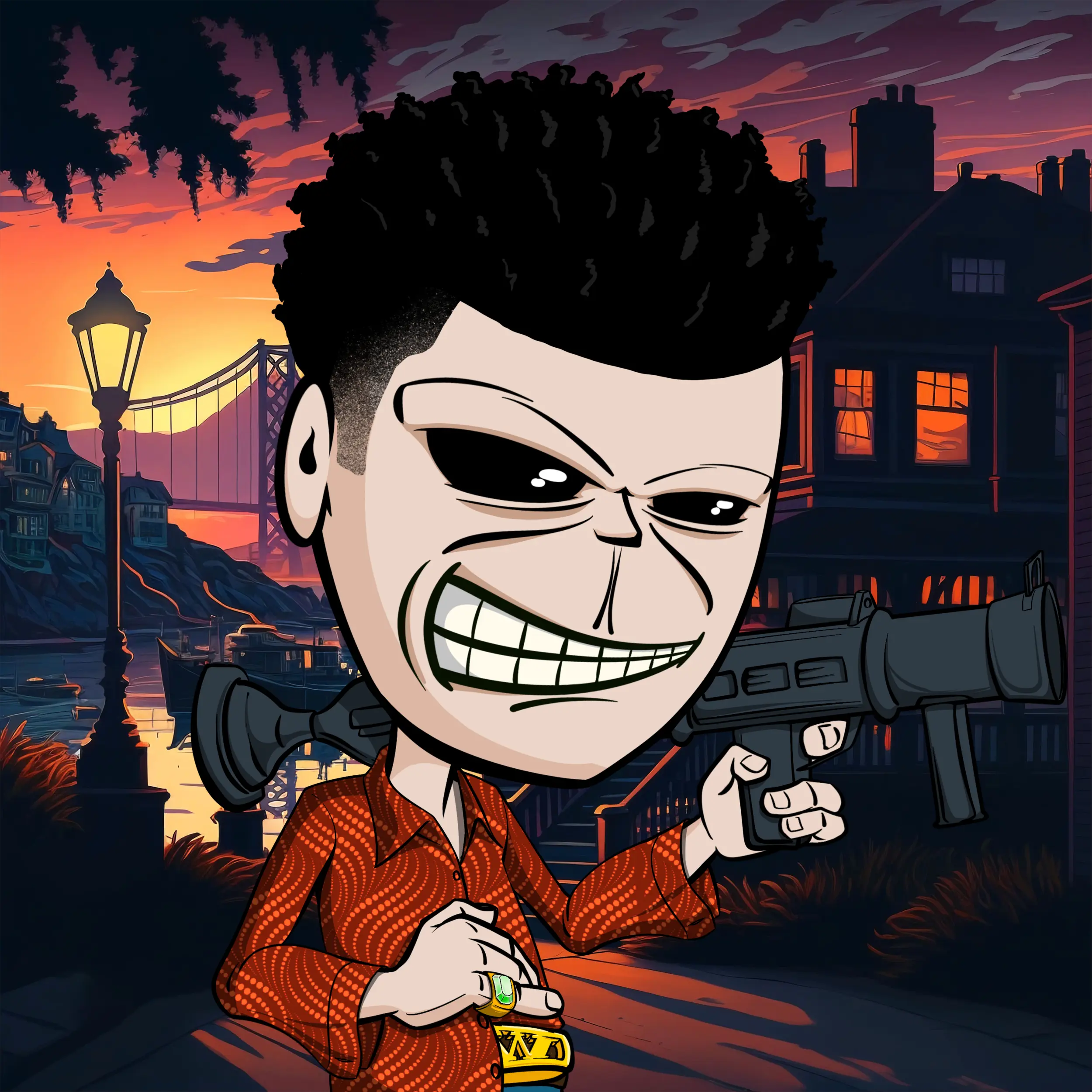 CoolCockGangs #13 NFT on Algorand