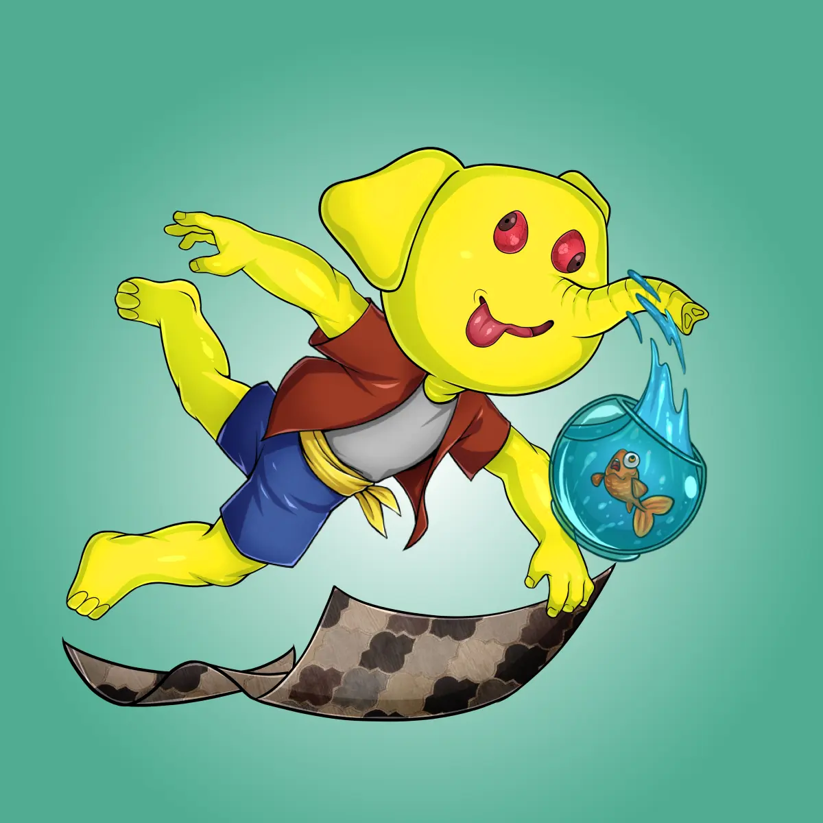 Rug Friends  #2206 NFT on Algorand