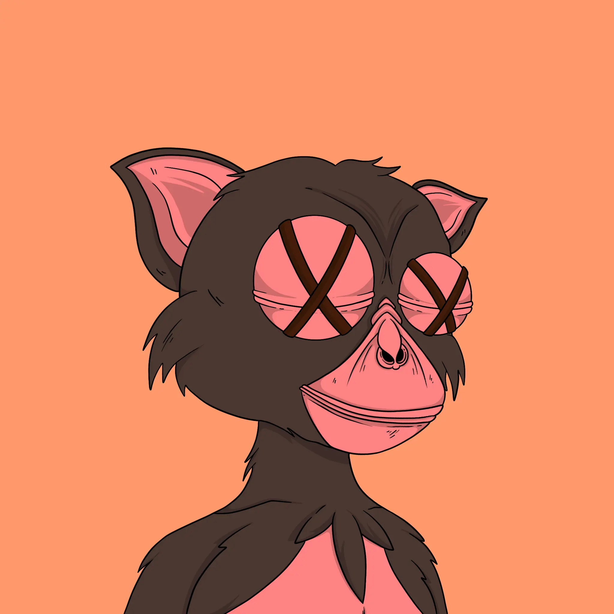 Trendy Tarsier #2670 NFT on Algorand