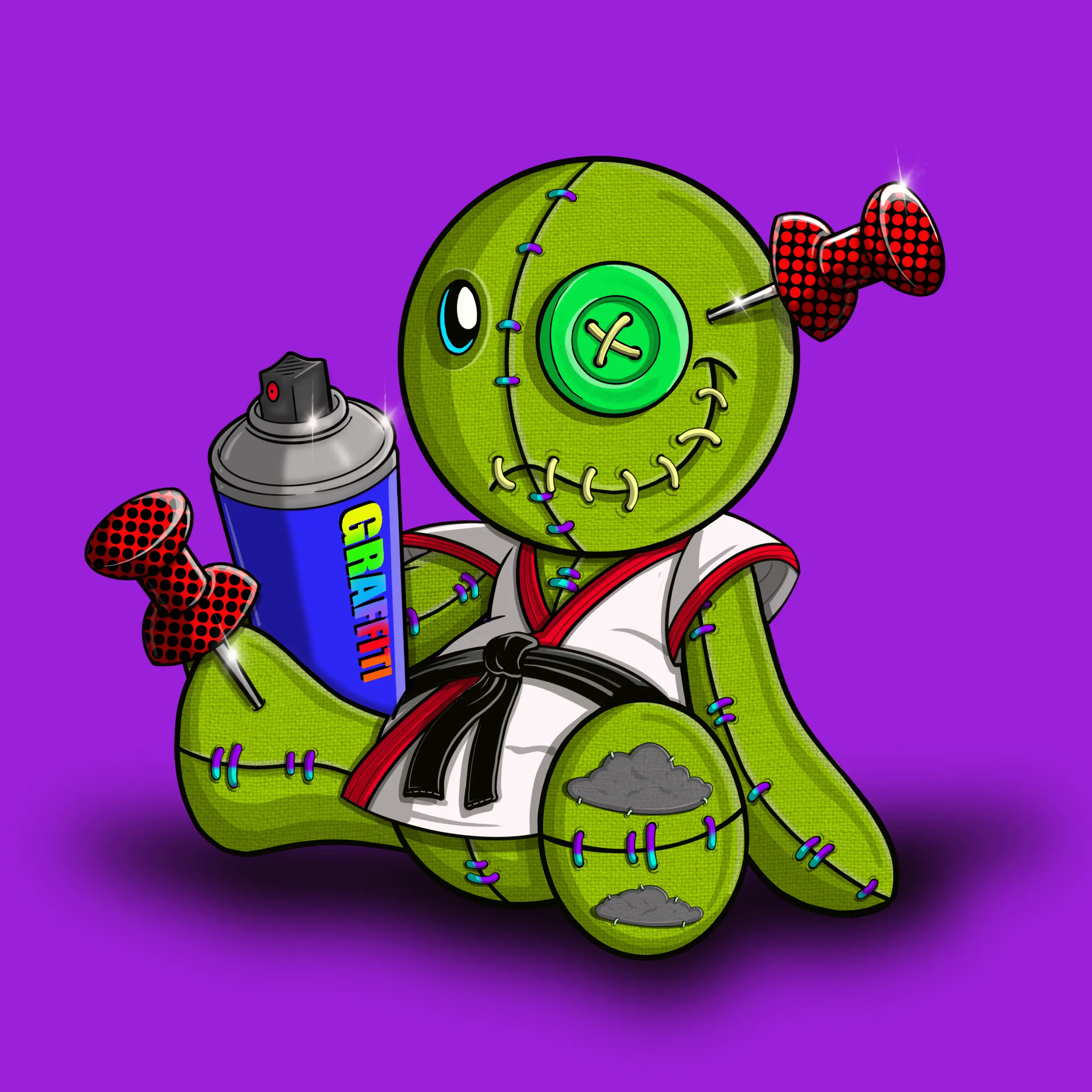 Trippy Stitch #922 NFT on Algorand