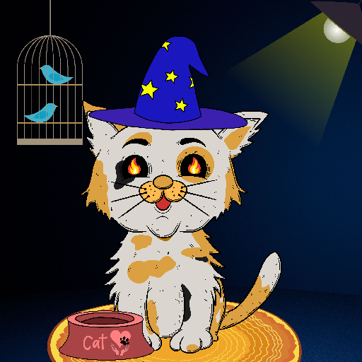 Happy Hoomens Cat#0209 NFT on Algorand