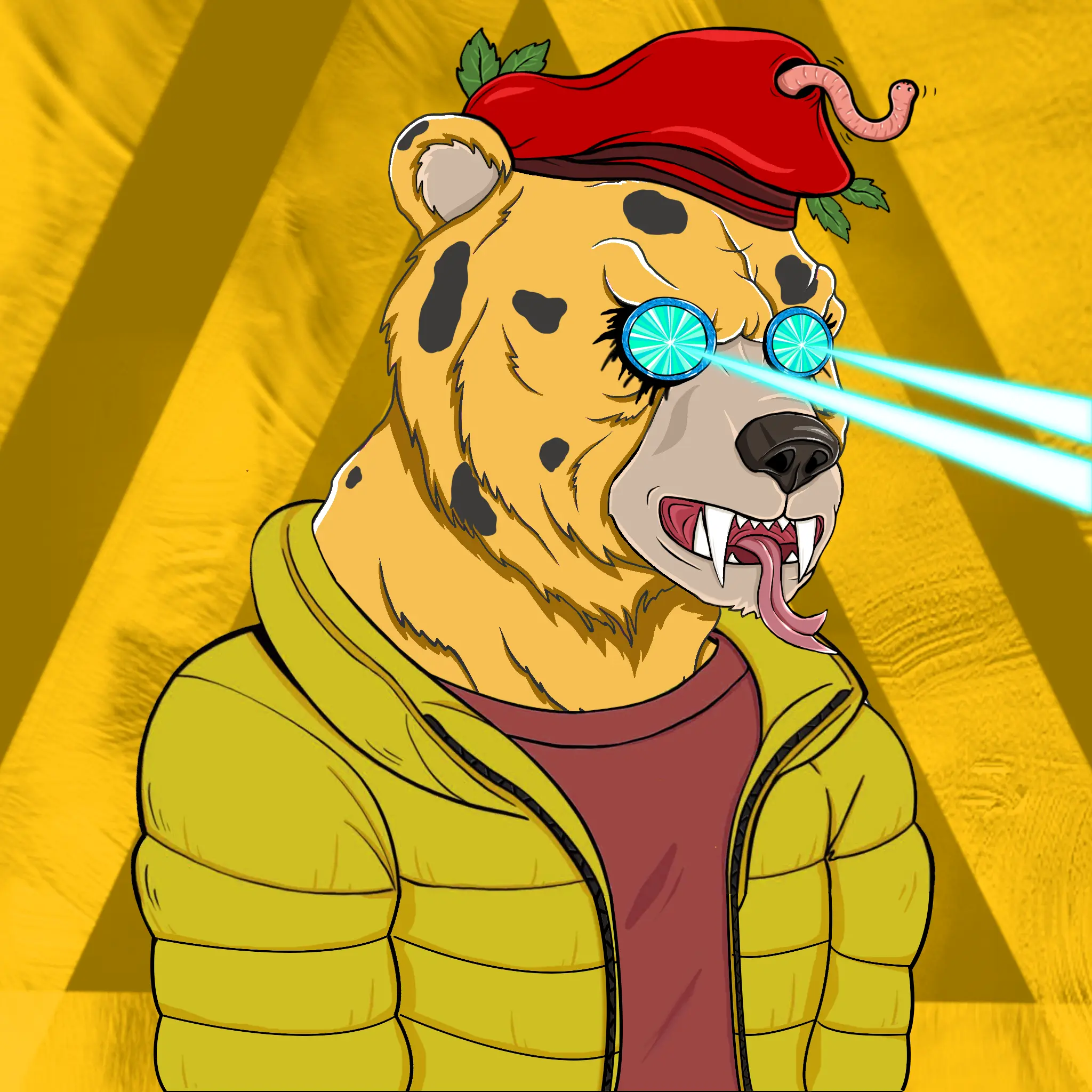 Mad Bears #1858 NFT on Algorand