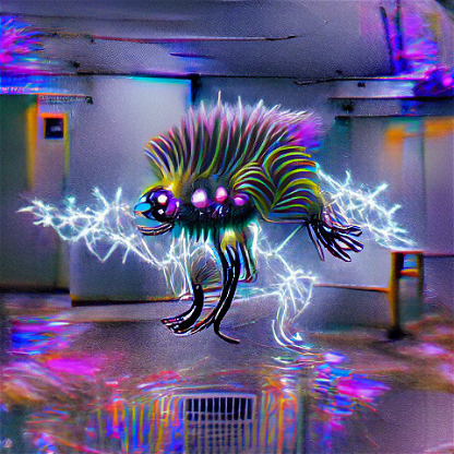 Electrical Creature #4 δ