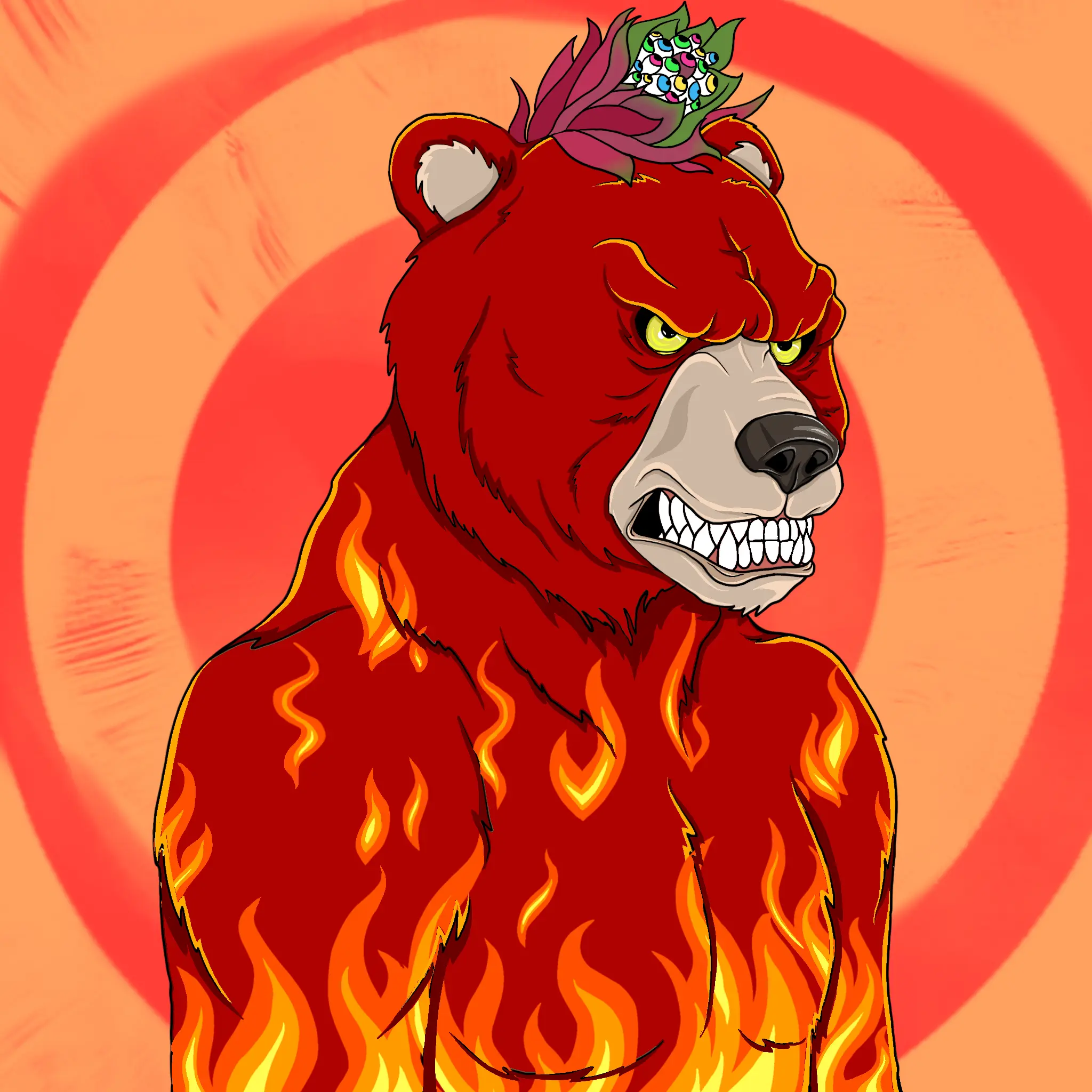 Mad Bears #1063 NFT on Algorand