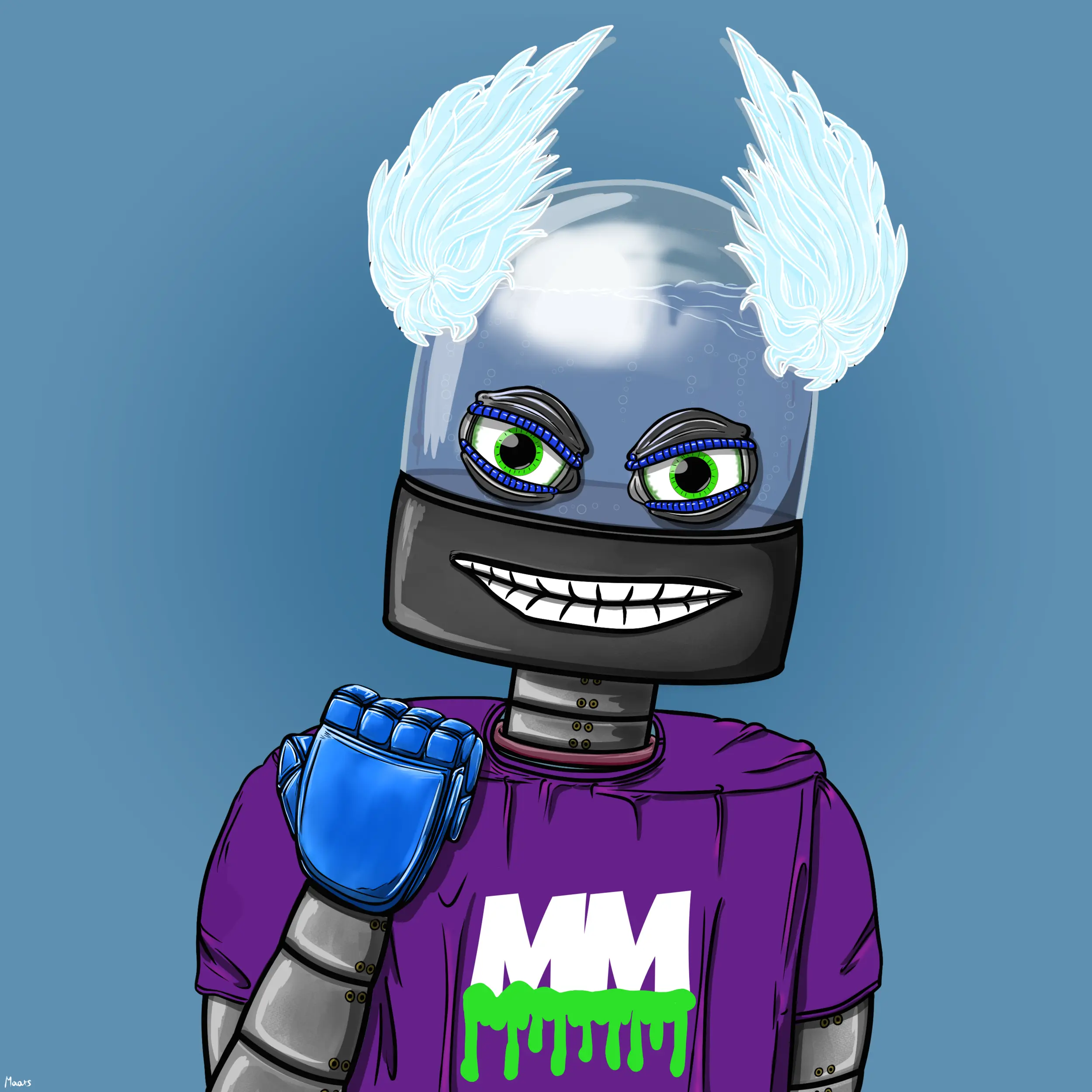 Mental Marvin #1887 NFT on Algorand