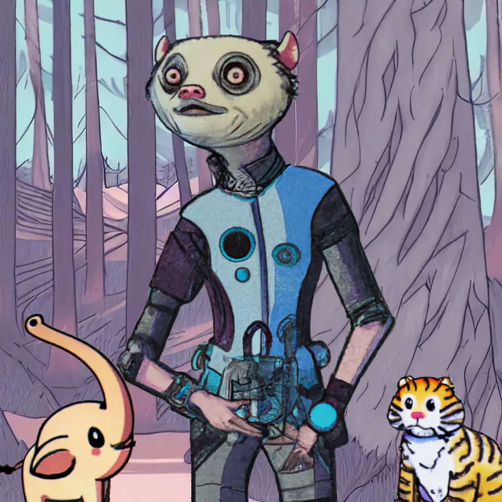 Digicritter Club #102 NFT on Algorand