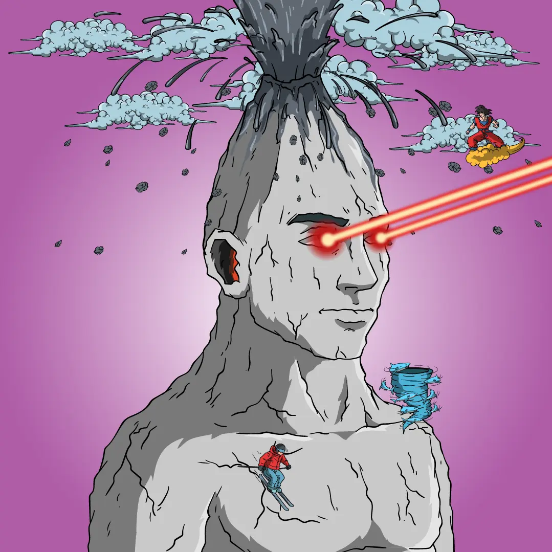 Volcano Boyz #1368 NFT on Algorand