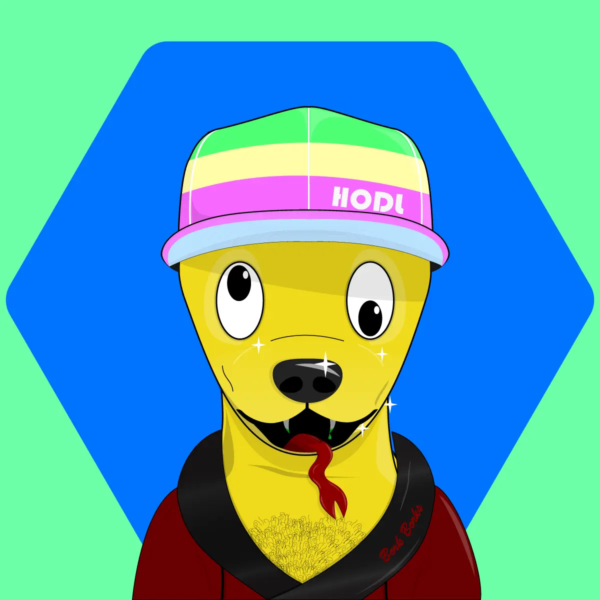 Bork Borks #1563 NFT on Algorand