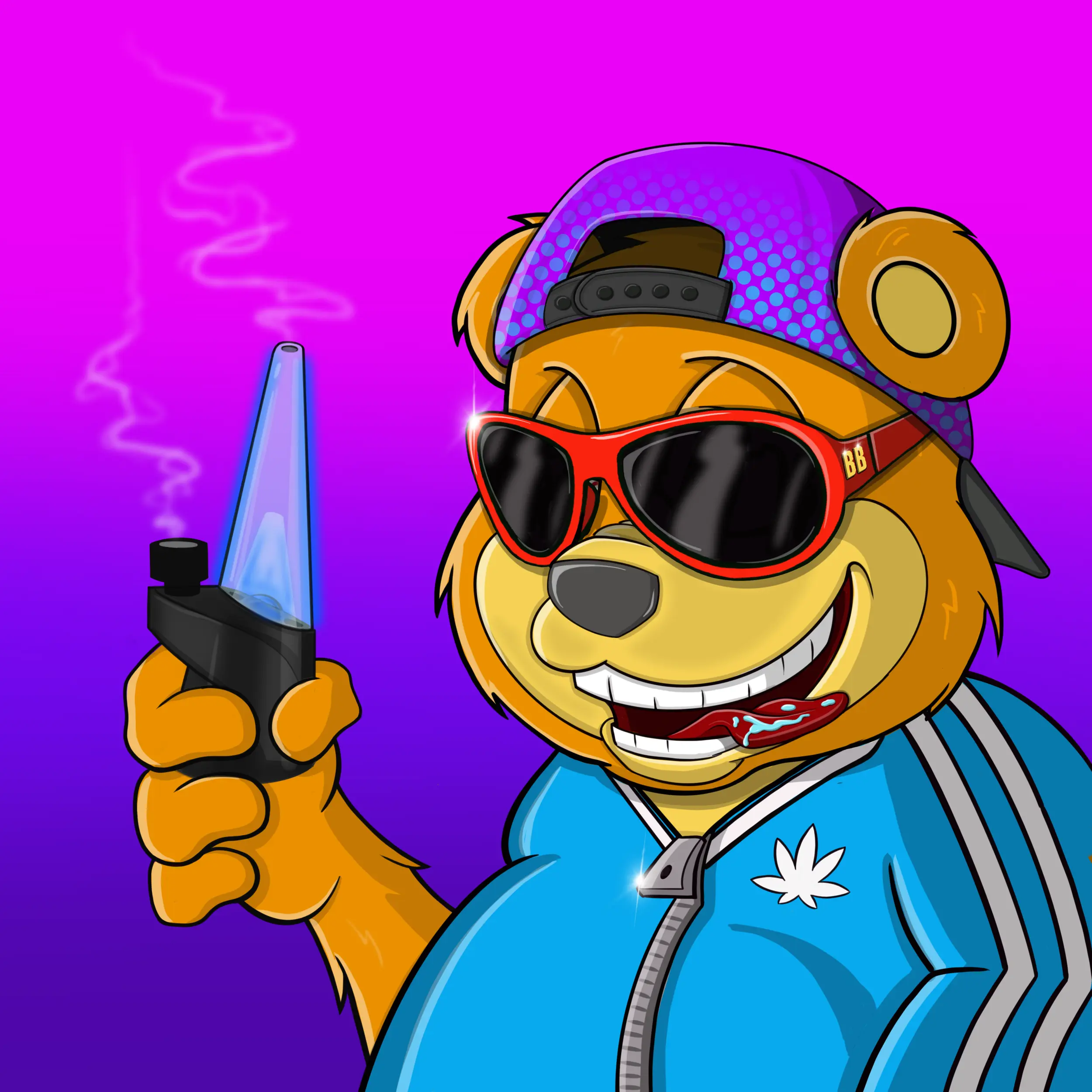 Burnin Bears #91 NFT on Algorand