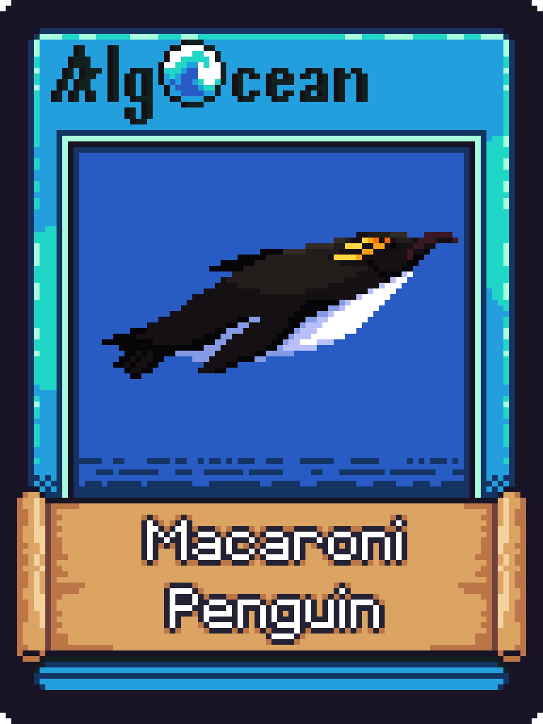 Macaroni Penguin NFT on Algorand