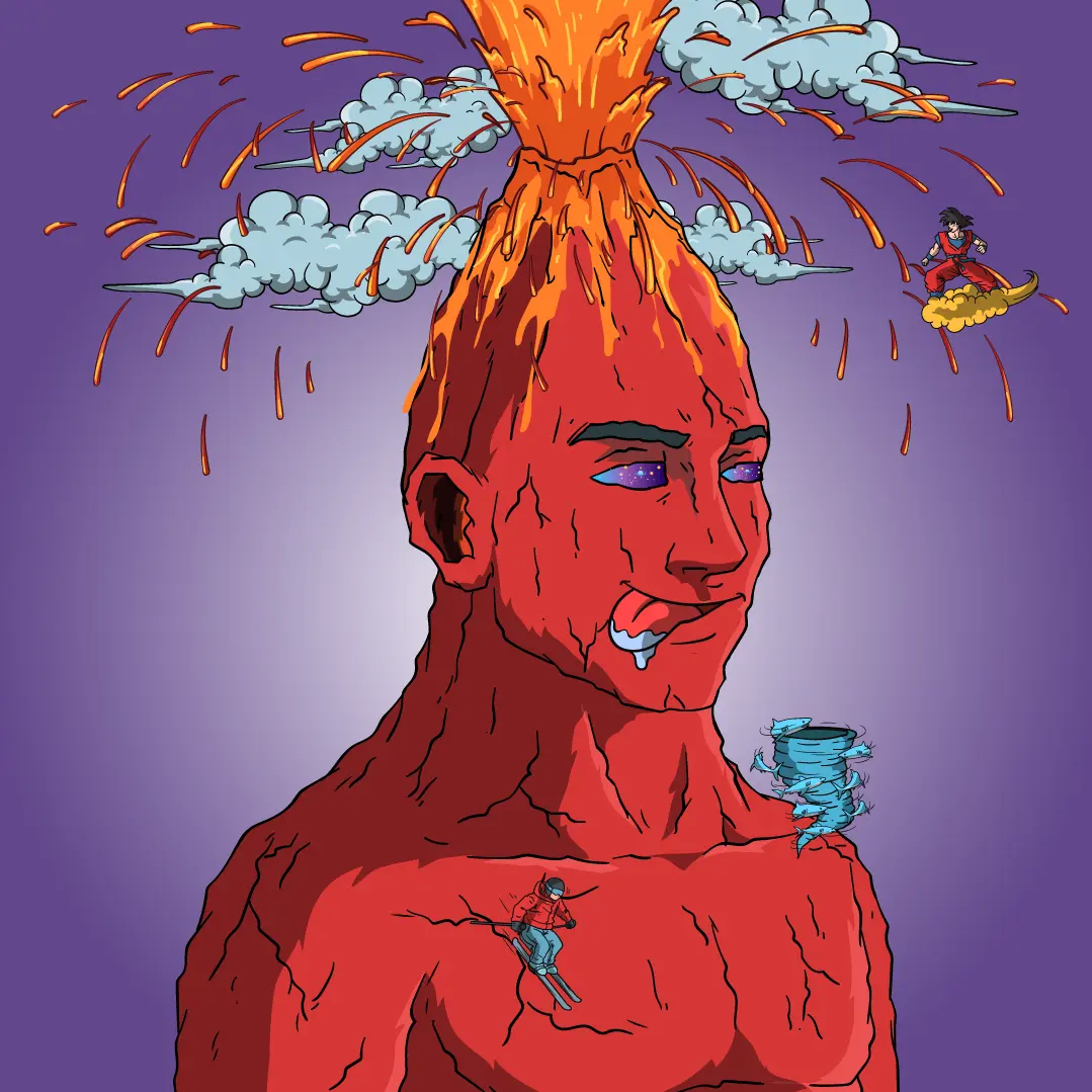 Volcano Boyz #1429 NFT on Algorand