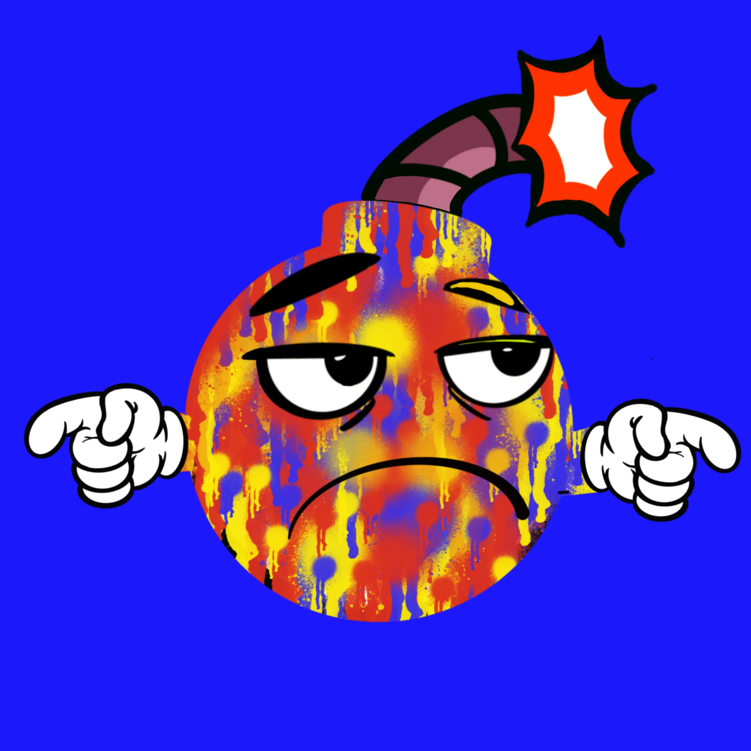 Crypto Bomber Krew #1608 NFT on Algorand